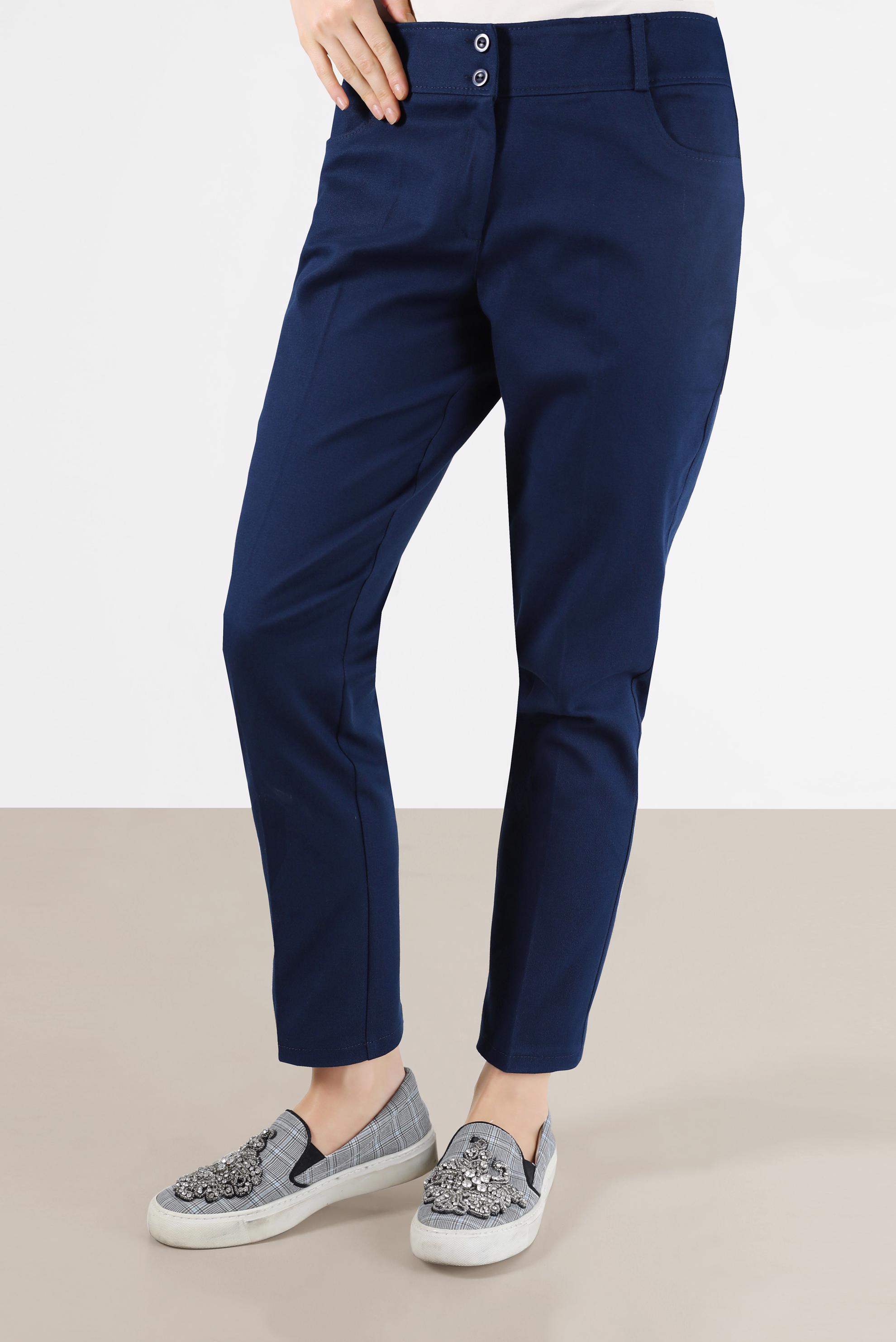 Tesettür giyim LACİVERT DAR PAÇA PANTOLON 70307 