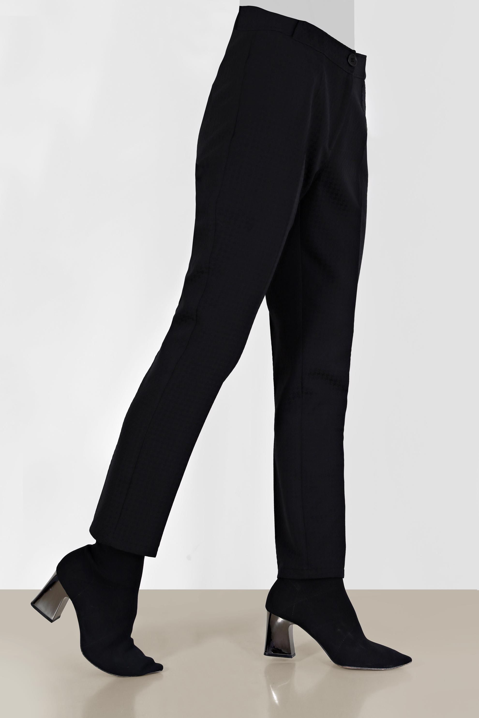 Tesettür giyim SİYAH DÜZ KESİM PANTOLON 70313 