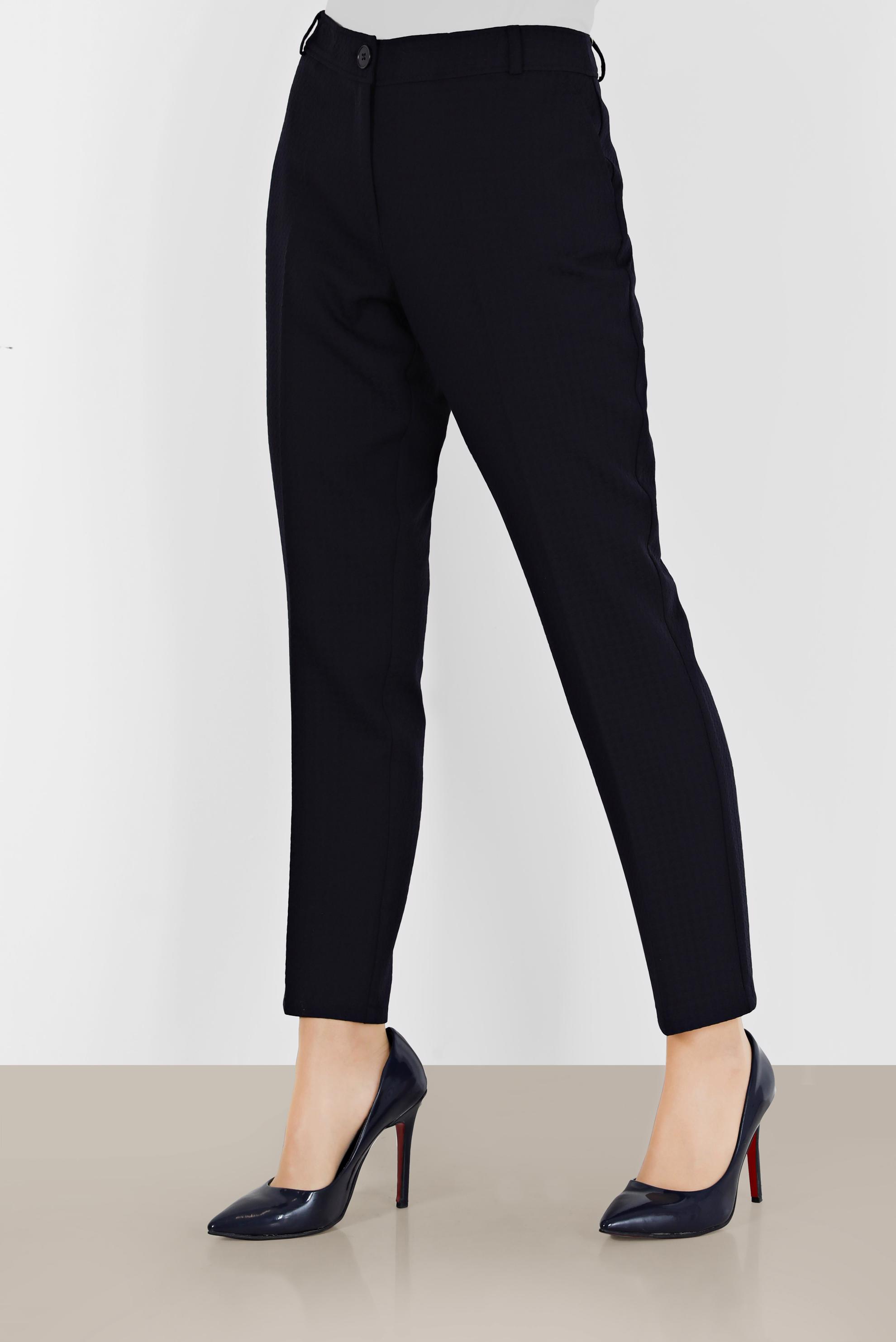 Tesettür giyim LACİVERT DÜZ KESİM PANTOLON 70313 