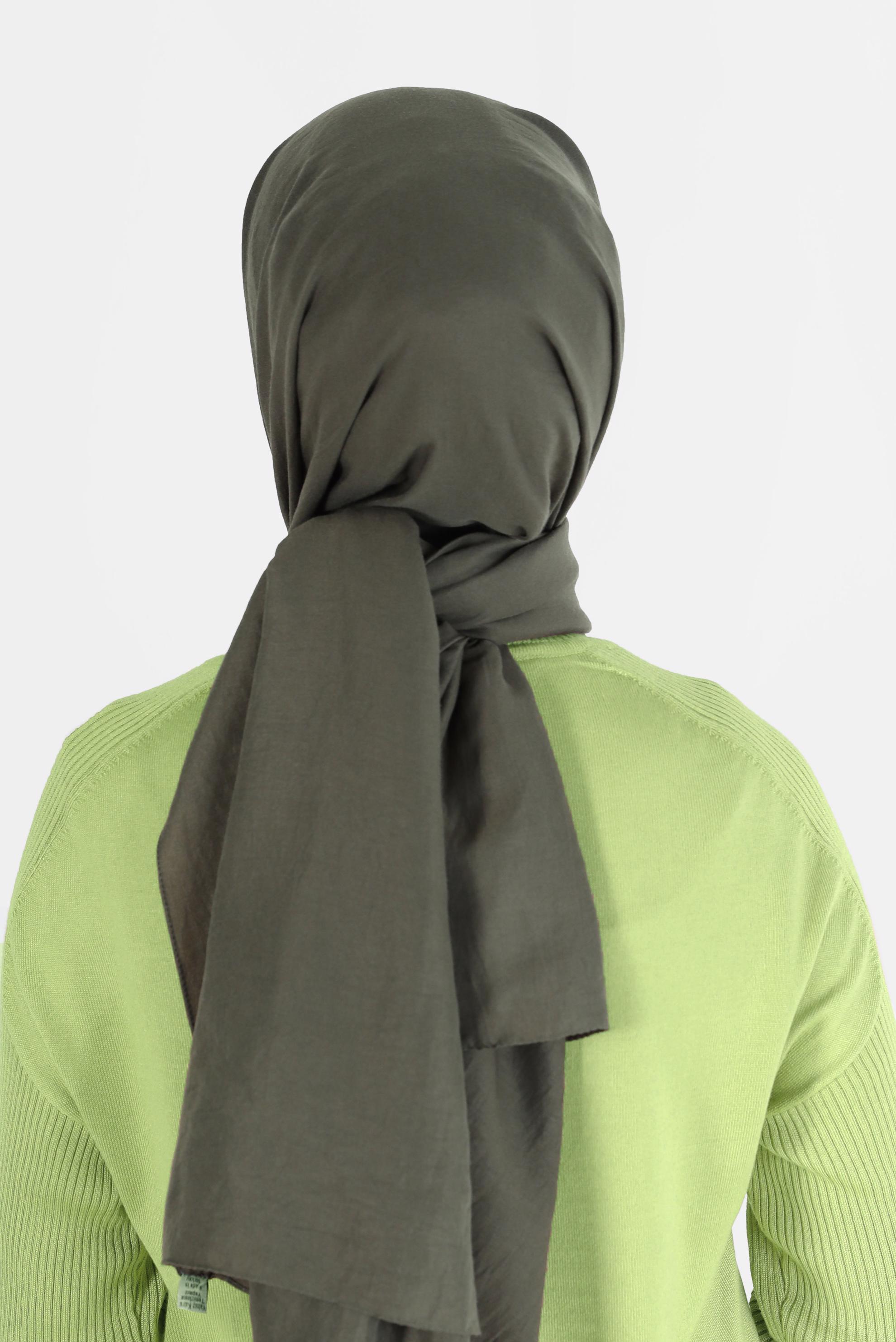 Hijab clothing KHAKI ALVİNA SHAWL 8108 