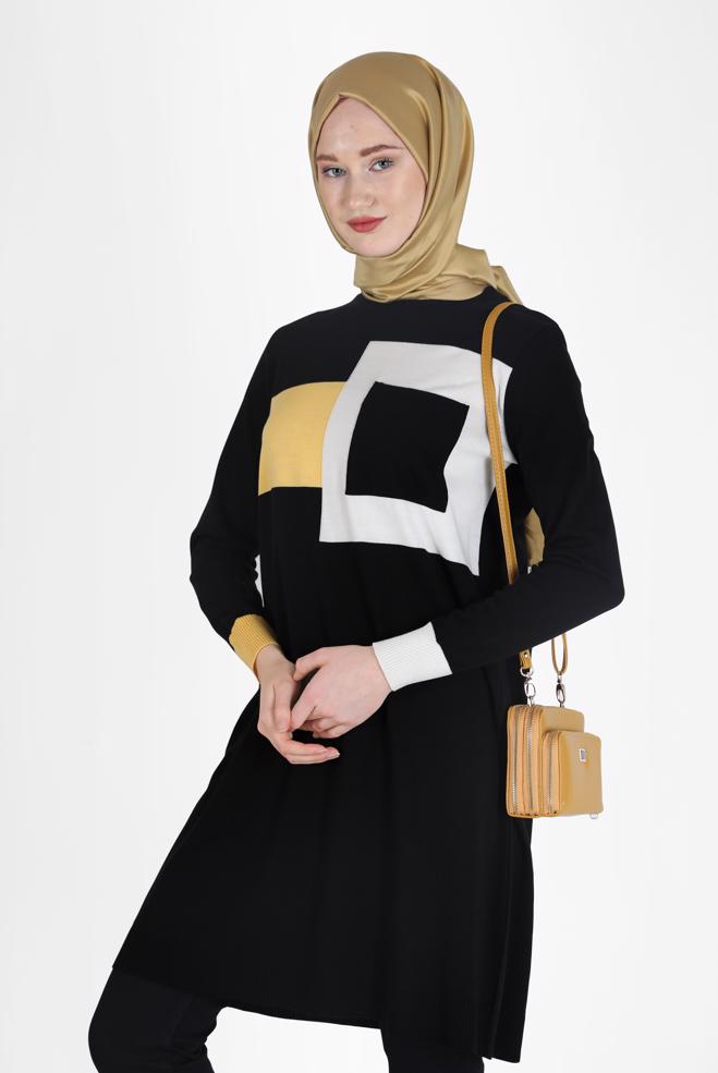 Hijab clothing  Black - ALVİNA