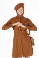 BELTED POCKET DETAIL TUNIC 42354 