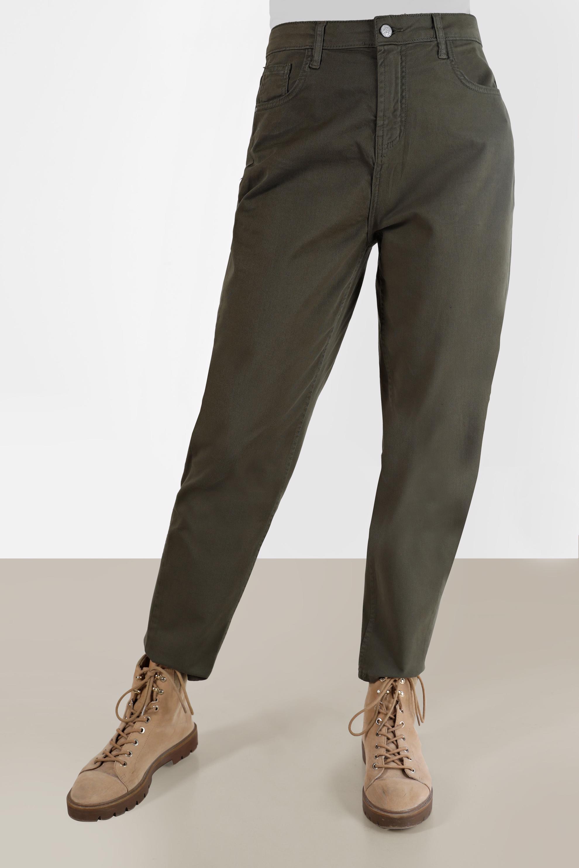 Tesettür giyim HAKİ DAR PAÇA PANTOLON 70282 