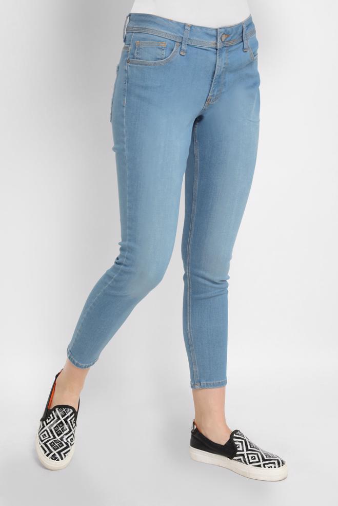 Vêtements hijab BEIGE JEAN MOULANT 70209-1 - ALVİNA