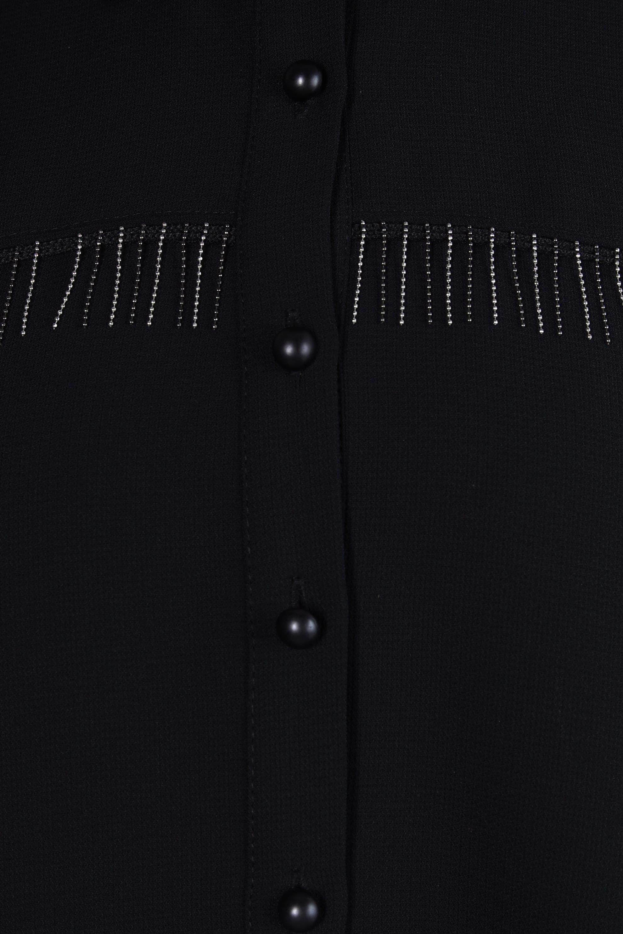 Tesettür giyim SİYAH PÜSKÜL DETAYLI PANTOLONLU TAKIM 