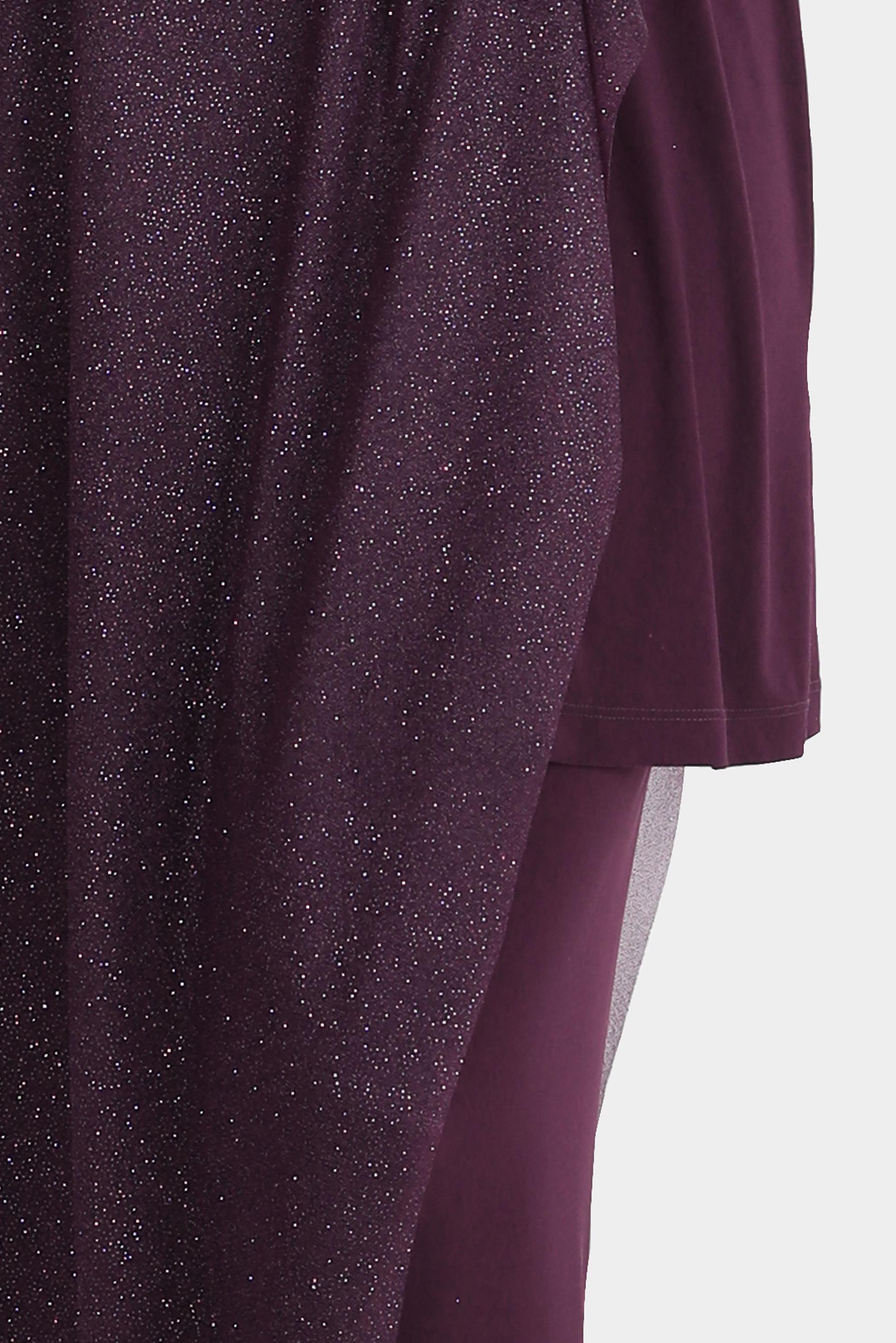 Tesettür giyim MÜRDÜM SİMLİ TÜLLÜ ABİYE İKİLİ PANT. TAKIM 50239 