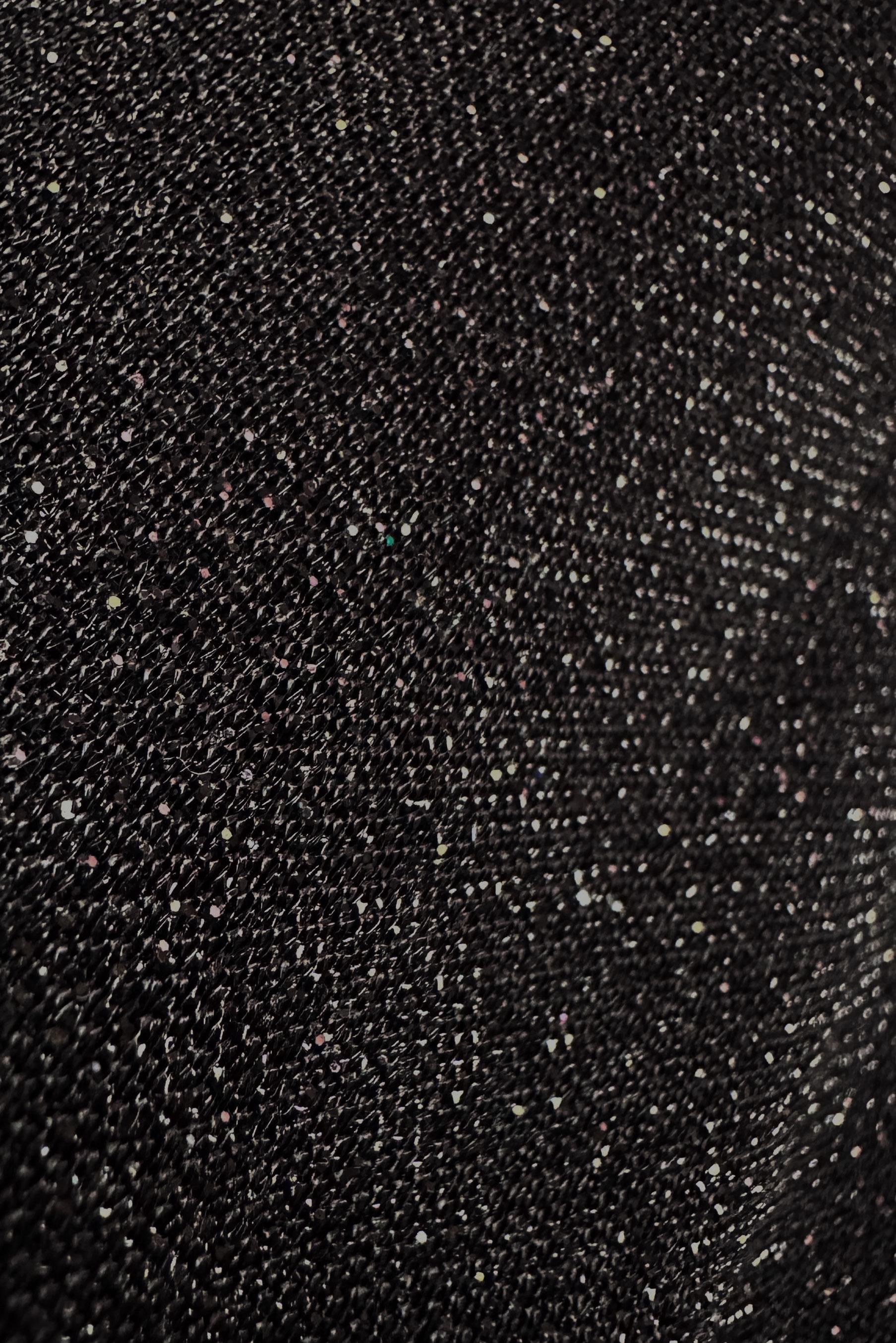 Tesettür giyim SİYAH KEMERLİ SİMLİ ABİYE ELBİSE 50270 