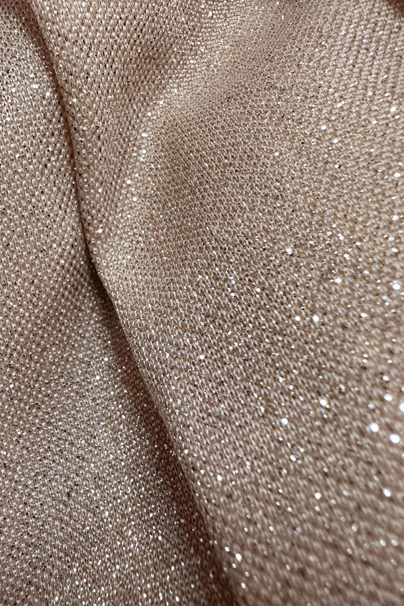 Tesettür giyim BEJ KEMERLİ SİMLİ ABİYE ELBİSE 50270 