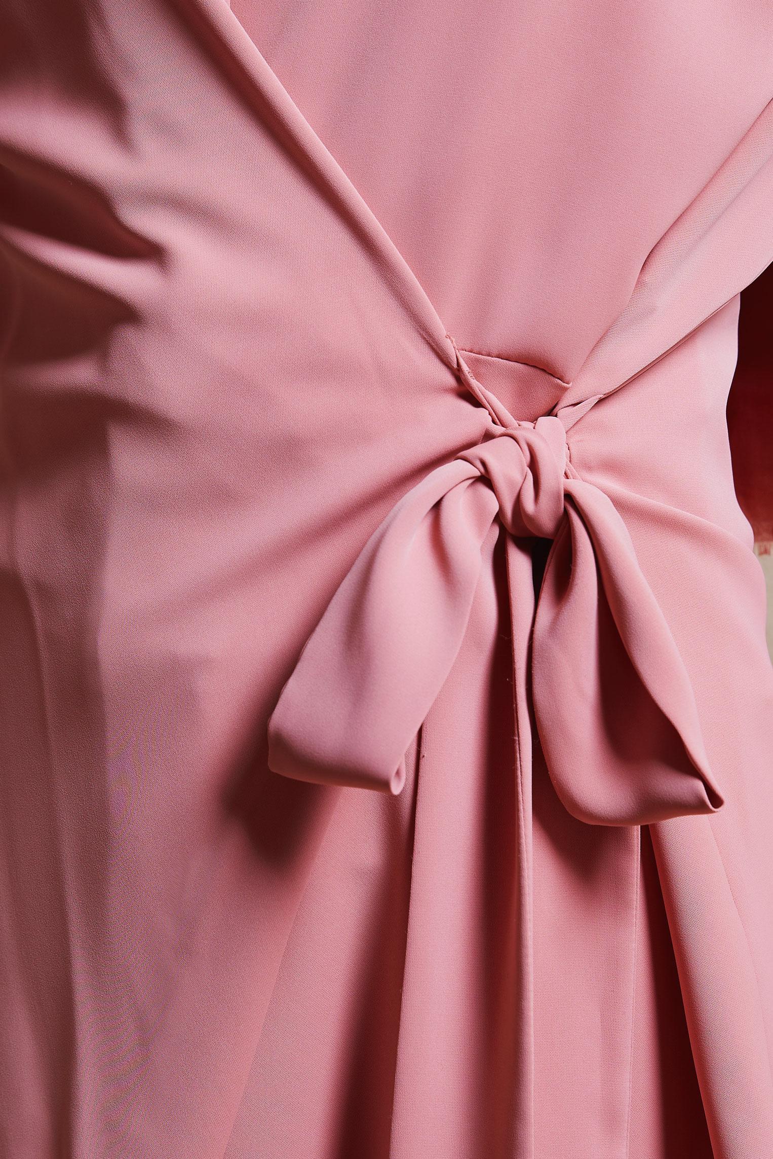 Tesettür giyim PUDRA YANDAN BAĞLAMALI BLUZ 42757 