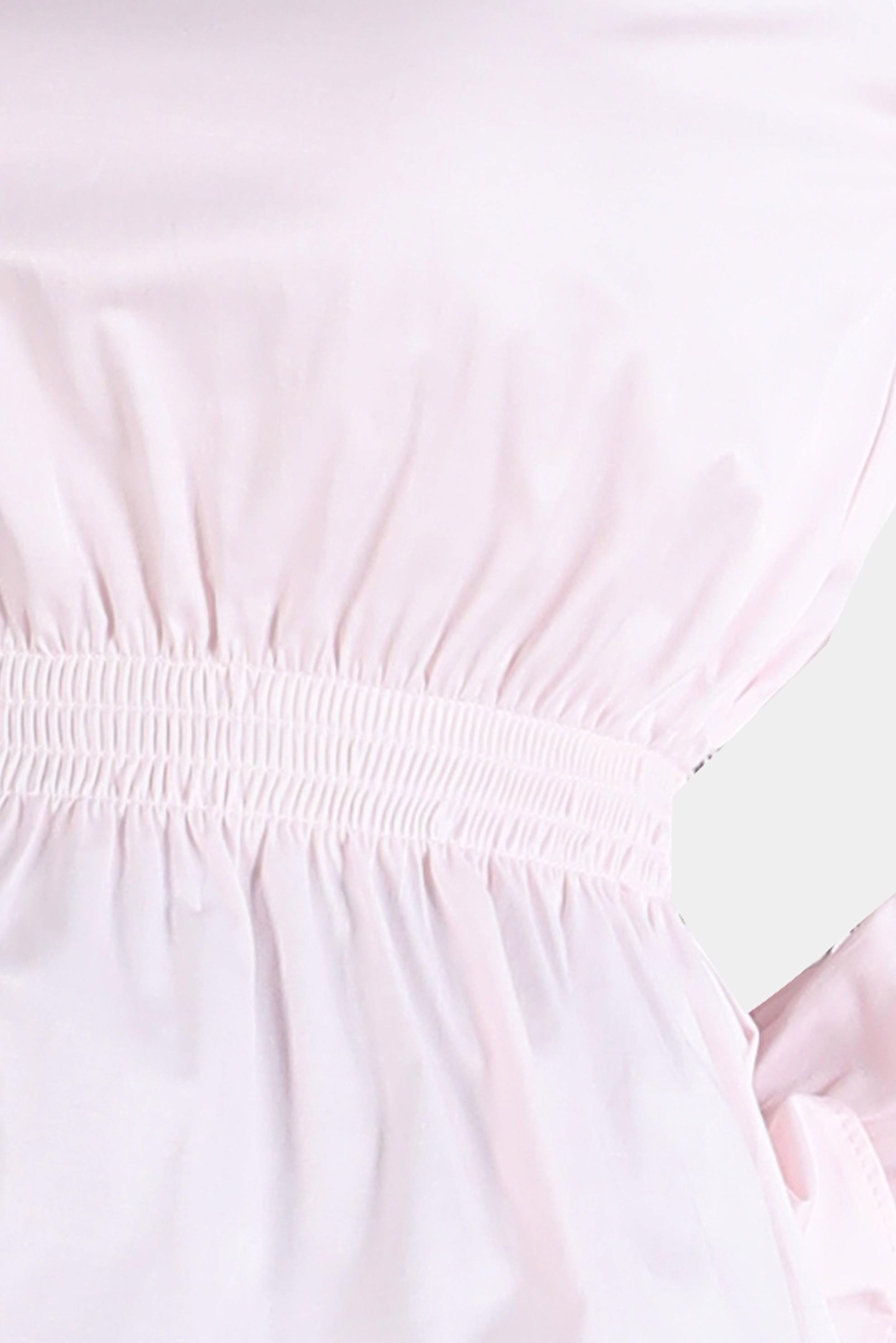 Hijab clothing PINK BLOUSE WITH ELASTIC CUFFS AND WAIST 42762