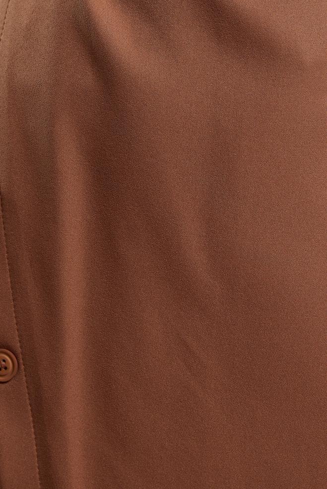 Hijab-Kleidung TABA JACKE MIT KNOPFDETAIL UND GÜRTEL 42812 - ALVİNA