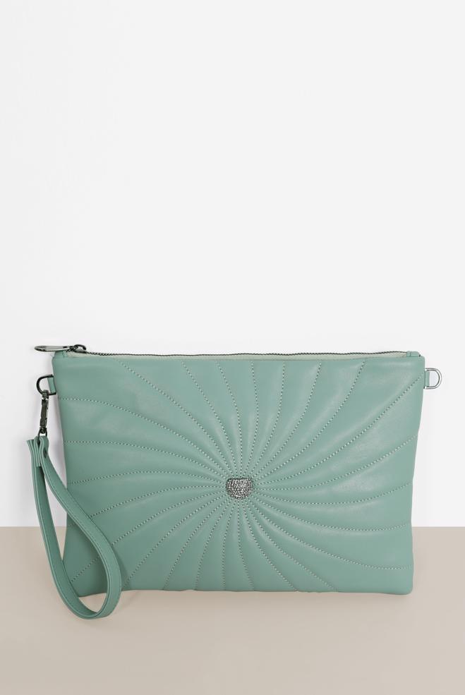 Hijab clothing  PATTERNED STITCH DETAIL BAG 082  - ALVİNA