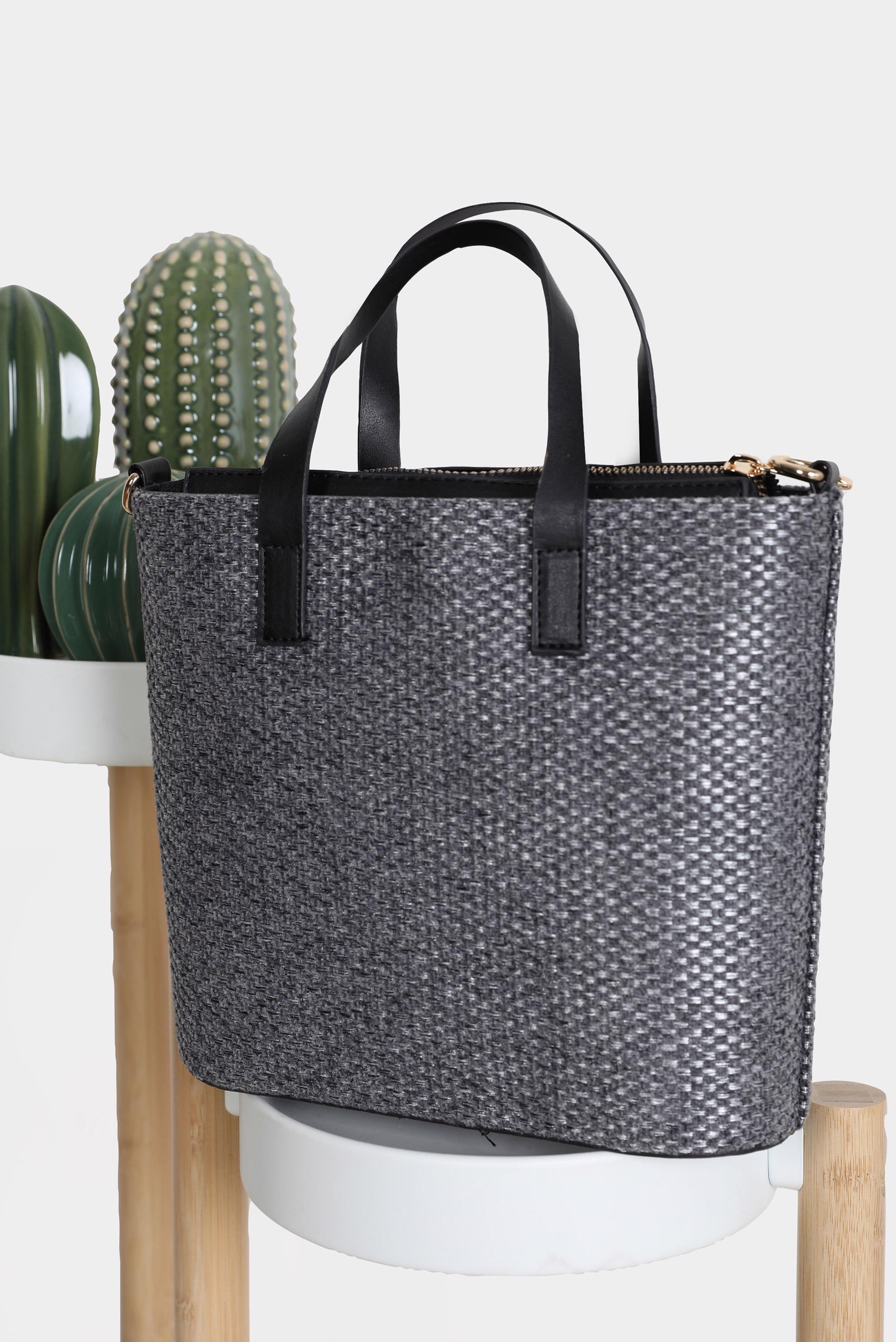 Tesettür giyim GRİ ALVİNA ÇANTA 140 