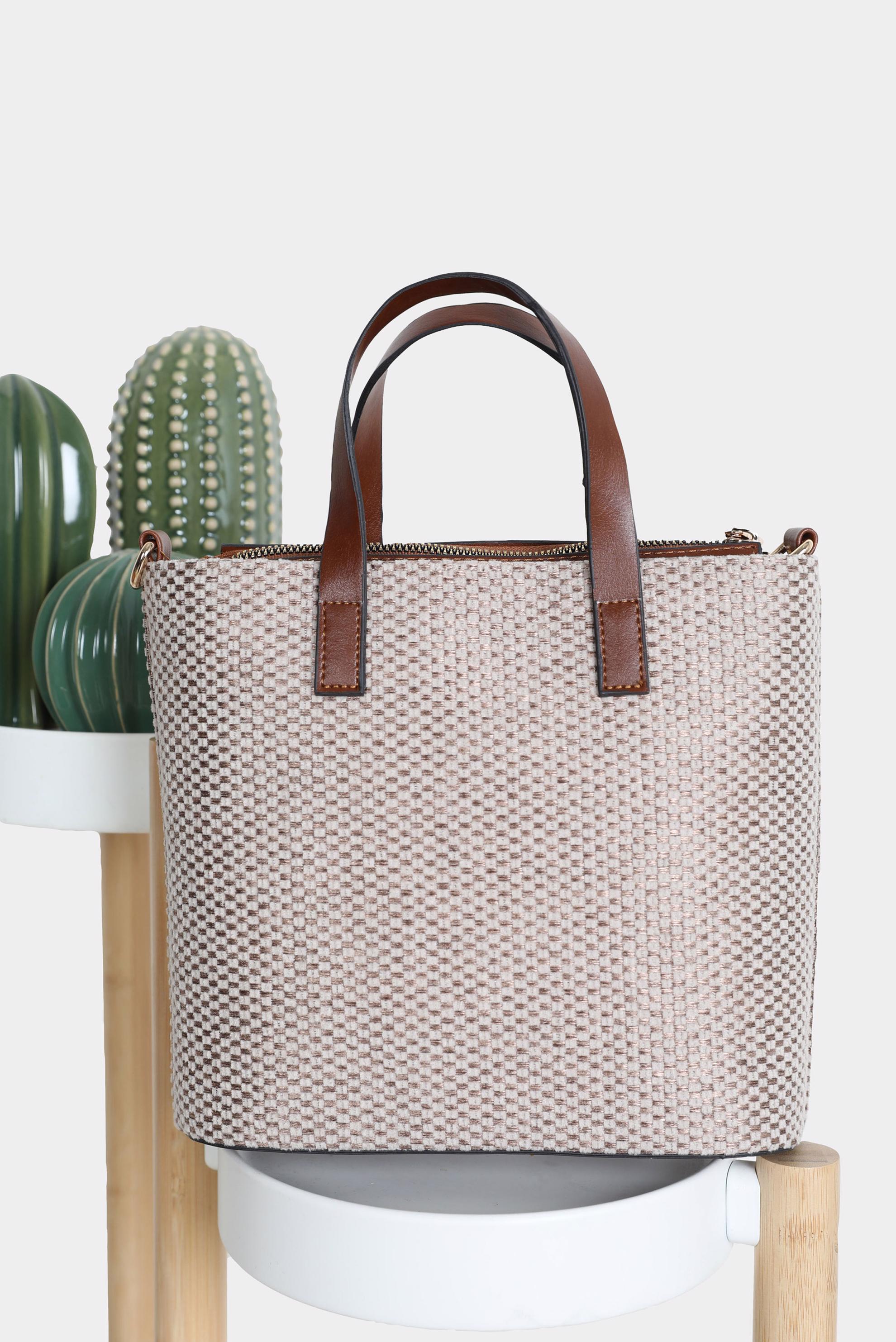 Tesettür giyim VİZON ALVİNA ÇANTA 140 