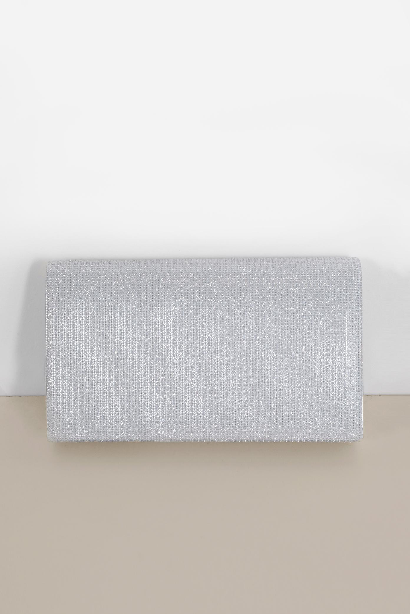 Hijab clothing SILVER ALVİNA EVENING BAG 406 