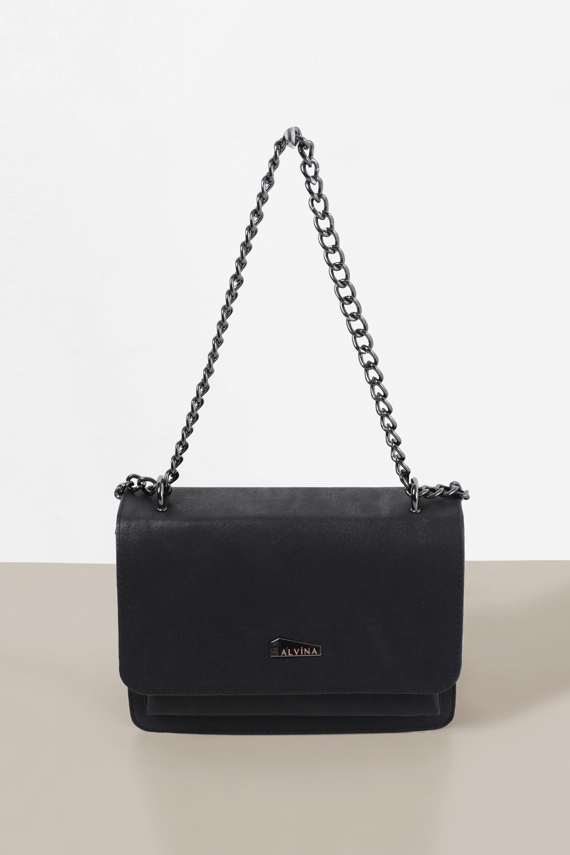 Tesettür giyim SİYAH ALVİNA ÇANTA 1775 