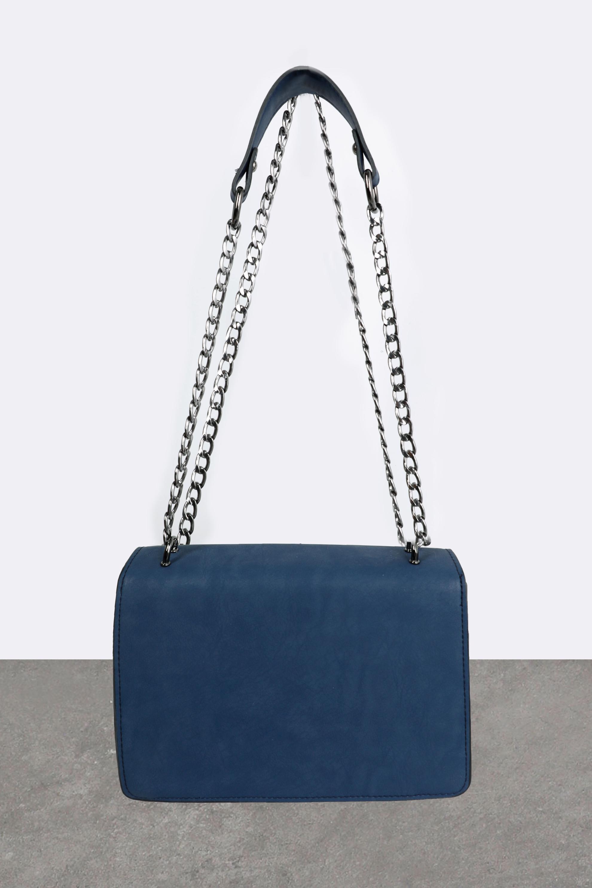 Tesettür giyim LACİVERT ALVİNA ÇANTA 1775 