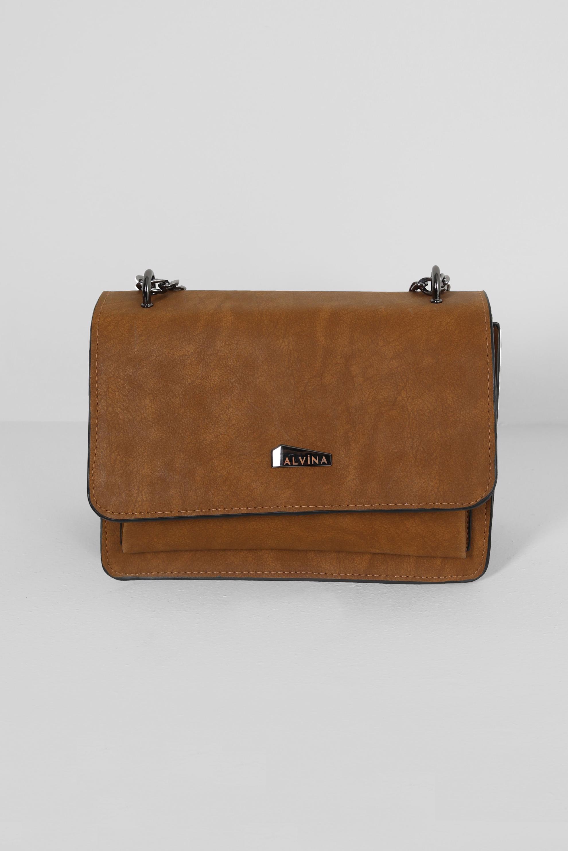 Tesettür giyim TABA ALVİNA ÇANTA 1775 