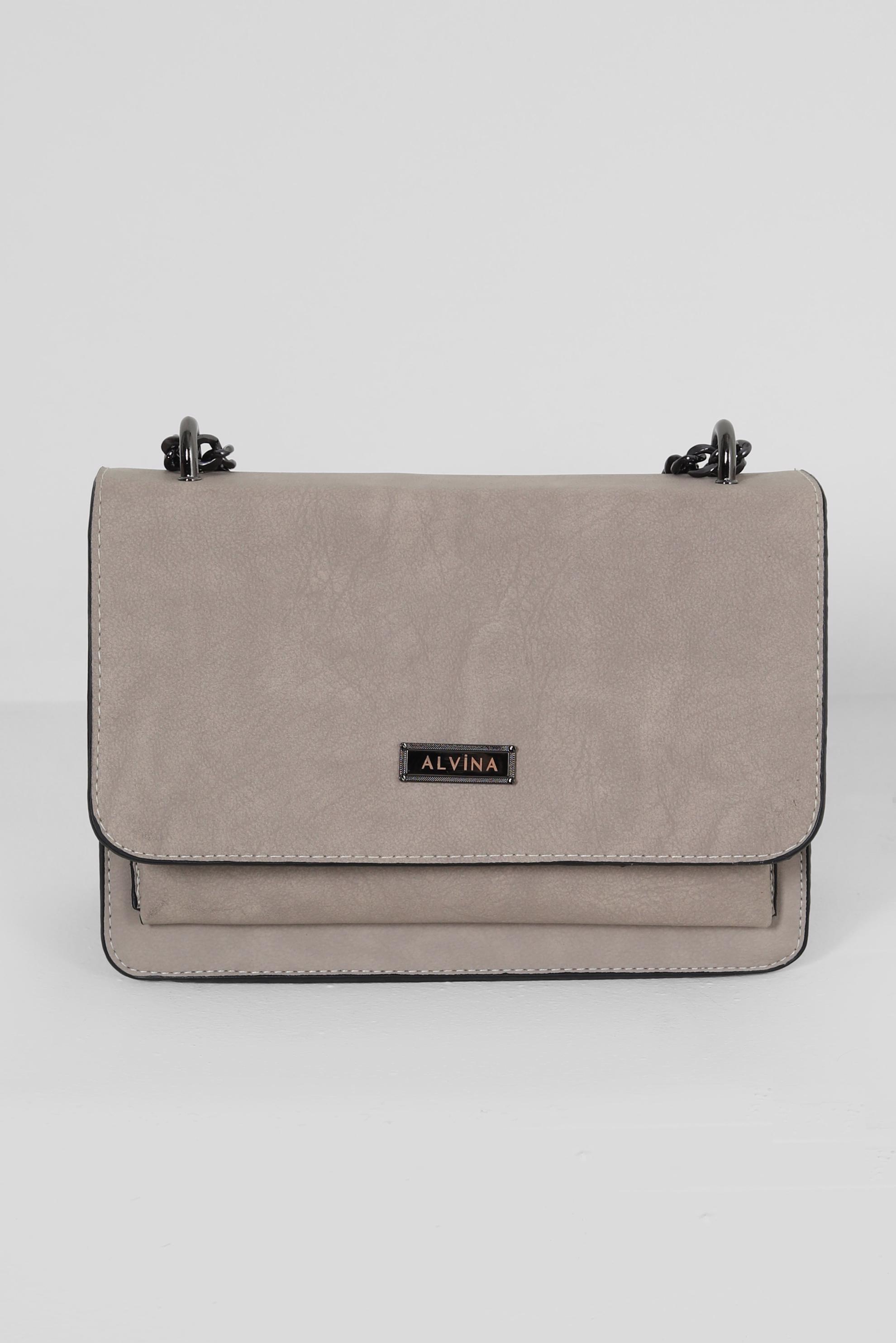 Tesettür giyim VİZON ALVİNA ÇANTA 1775 