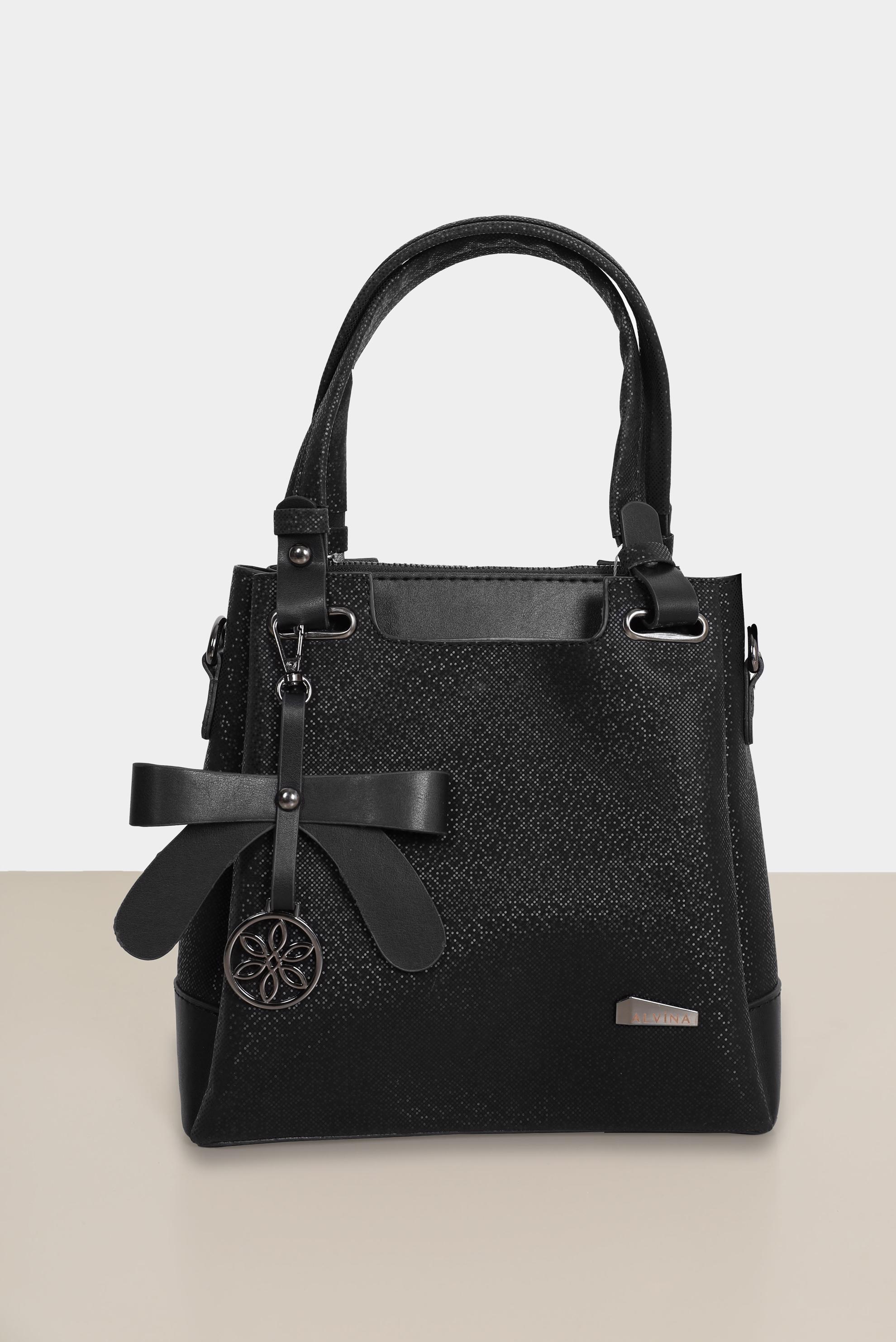 Tesettür giyim SİYAH ALVİNA AKSESUAR DETAYLI ÇANTA 1943 