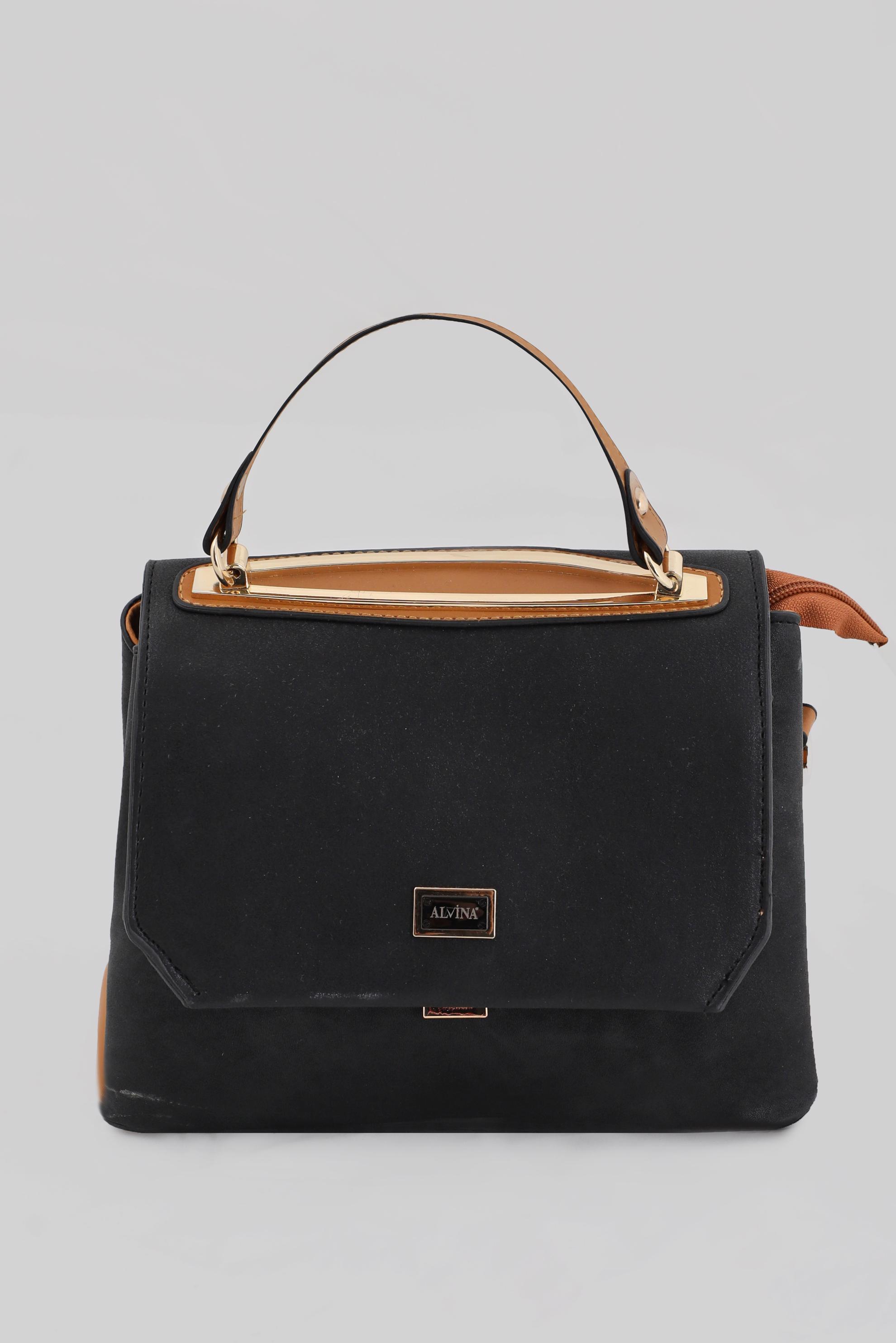 Tesettür giyim SİYAH ALVİNA SUNİ DERİ ÇANTA 2070