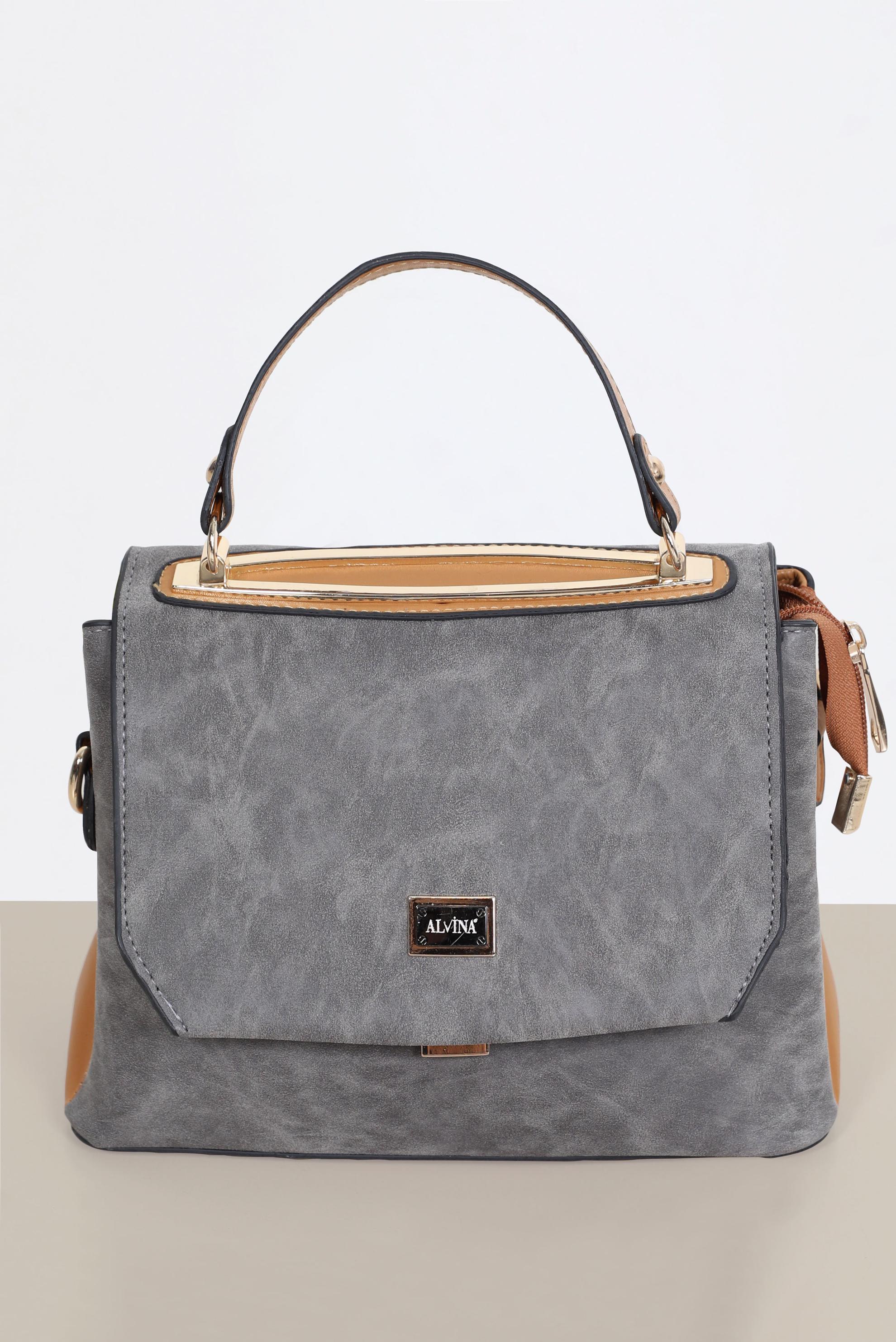 Tesettür giyim BEJ ALVİNA SUNİ DERİ ÇANTA 2070