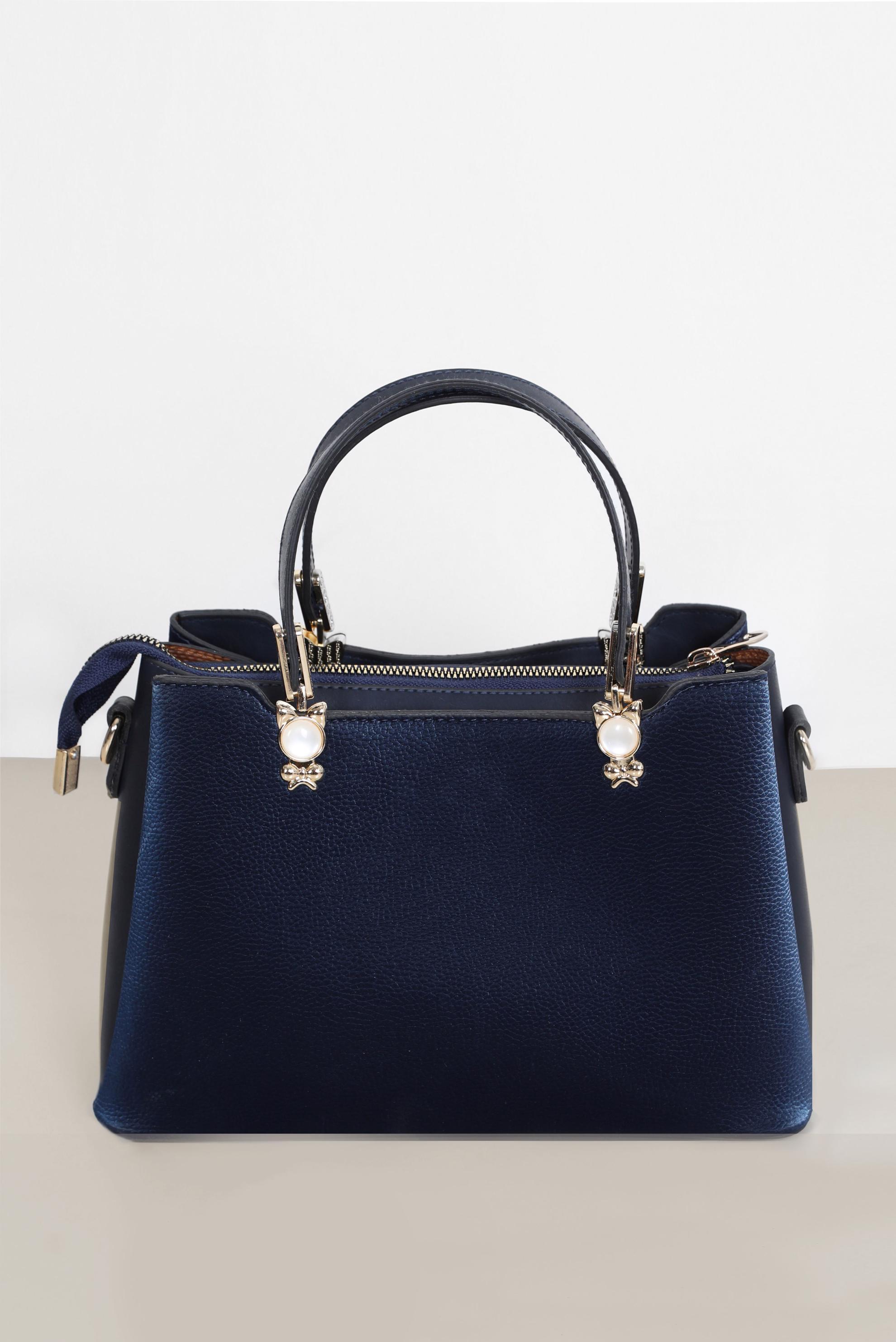 Tesettür giyim LACİVERT ALVİNA ÇANTA 2084