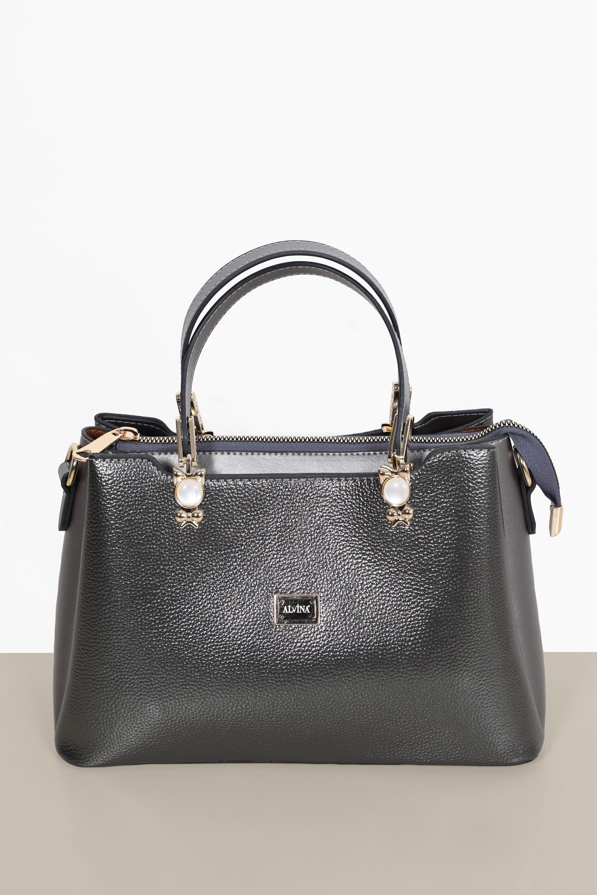 Tesettür giyim BEJ ALVİNA ÇANTA 2084