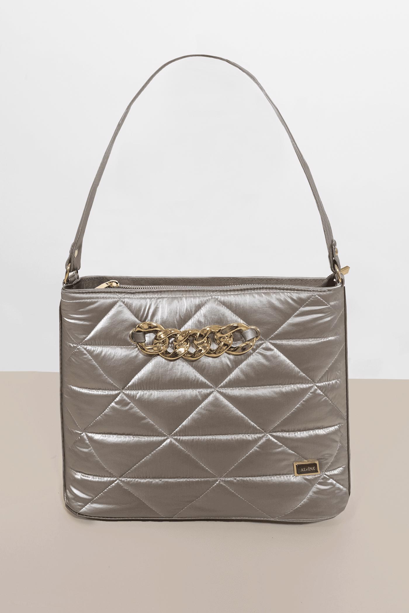 Tesettür giyim BEJ ALVİNA ÇANTA 2094