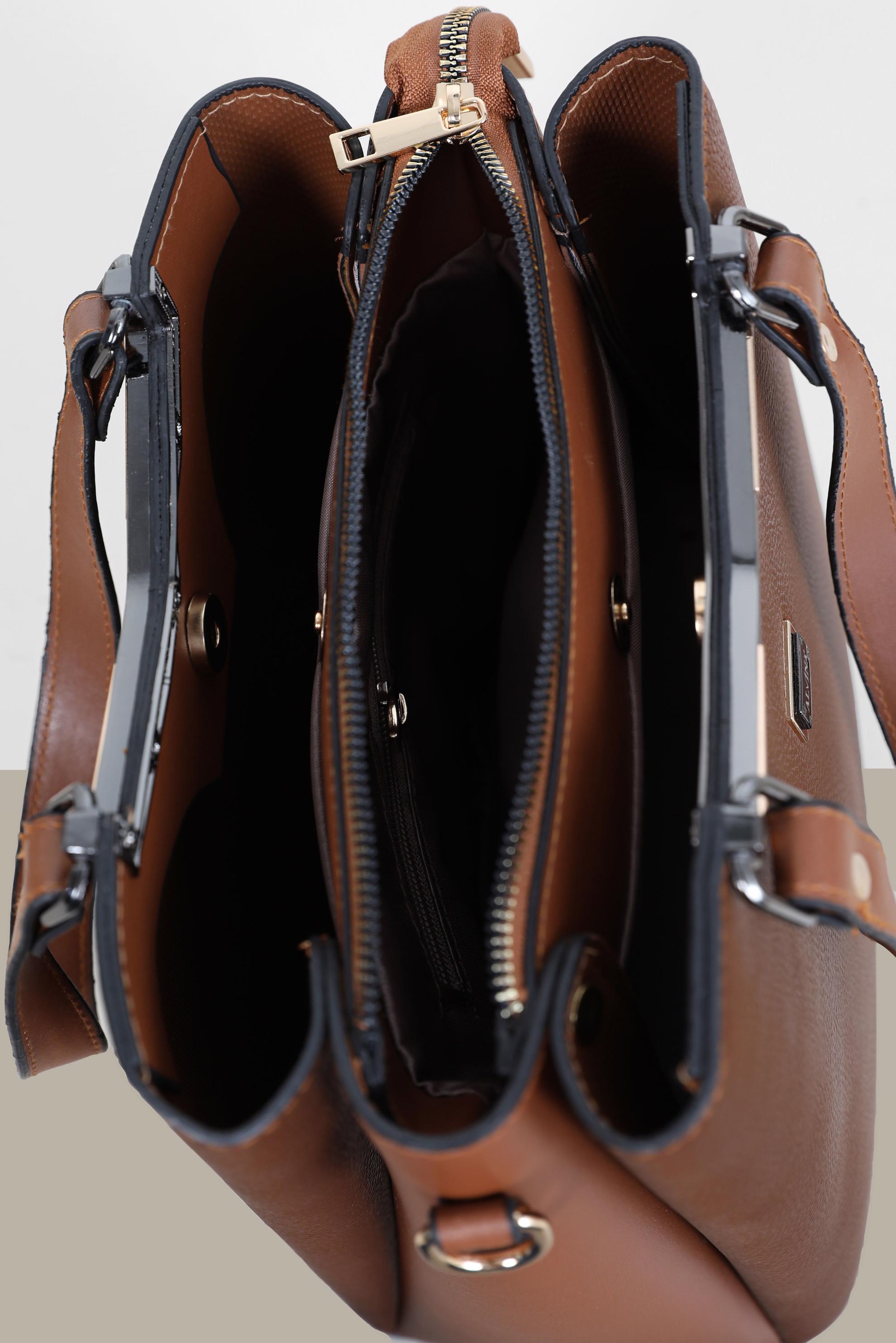 Tesettür giyim TABA ALVİNA ÇANTA 2213 