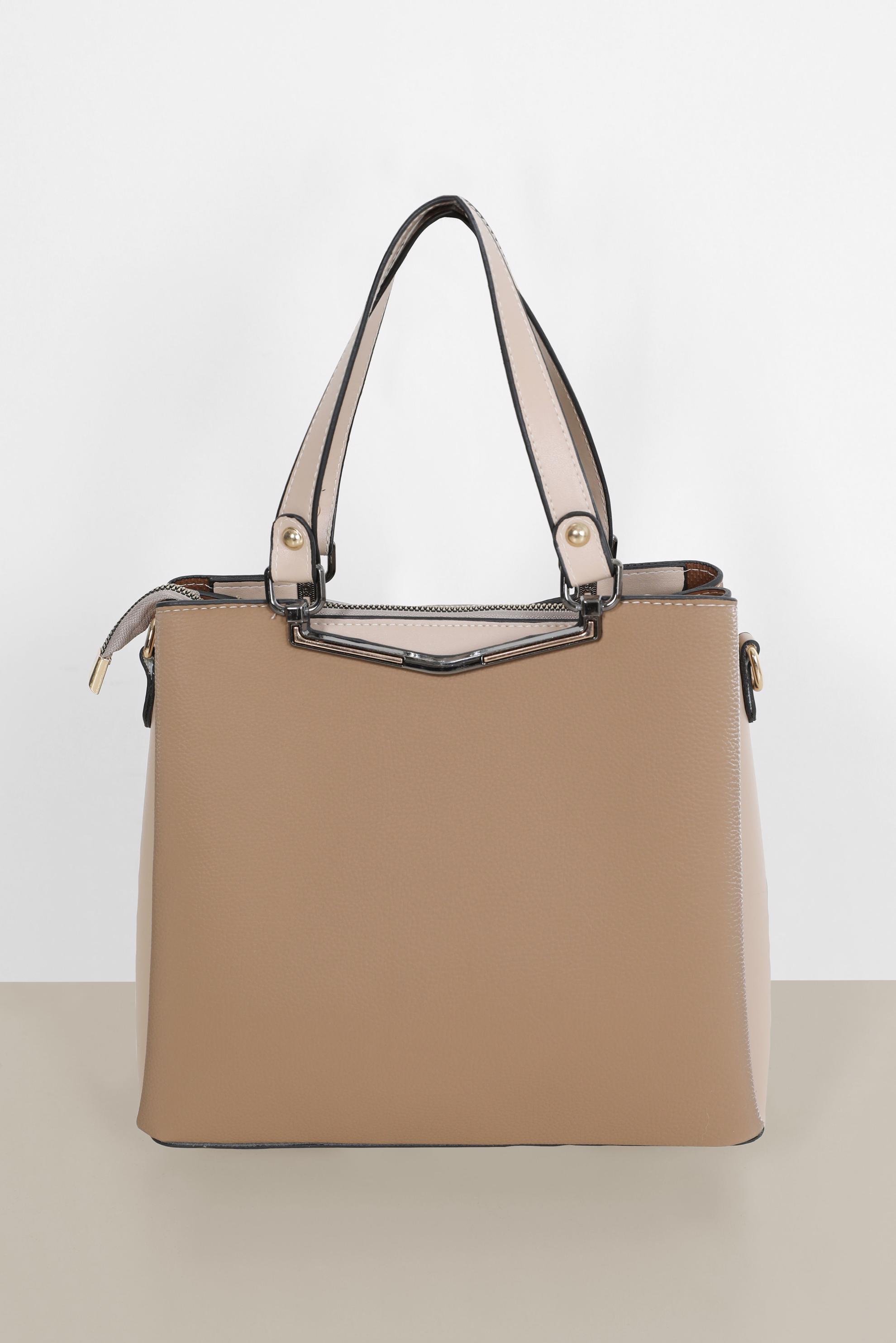 Tesettür giyim VİZON ALVİNA ÇANTA 2213 