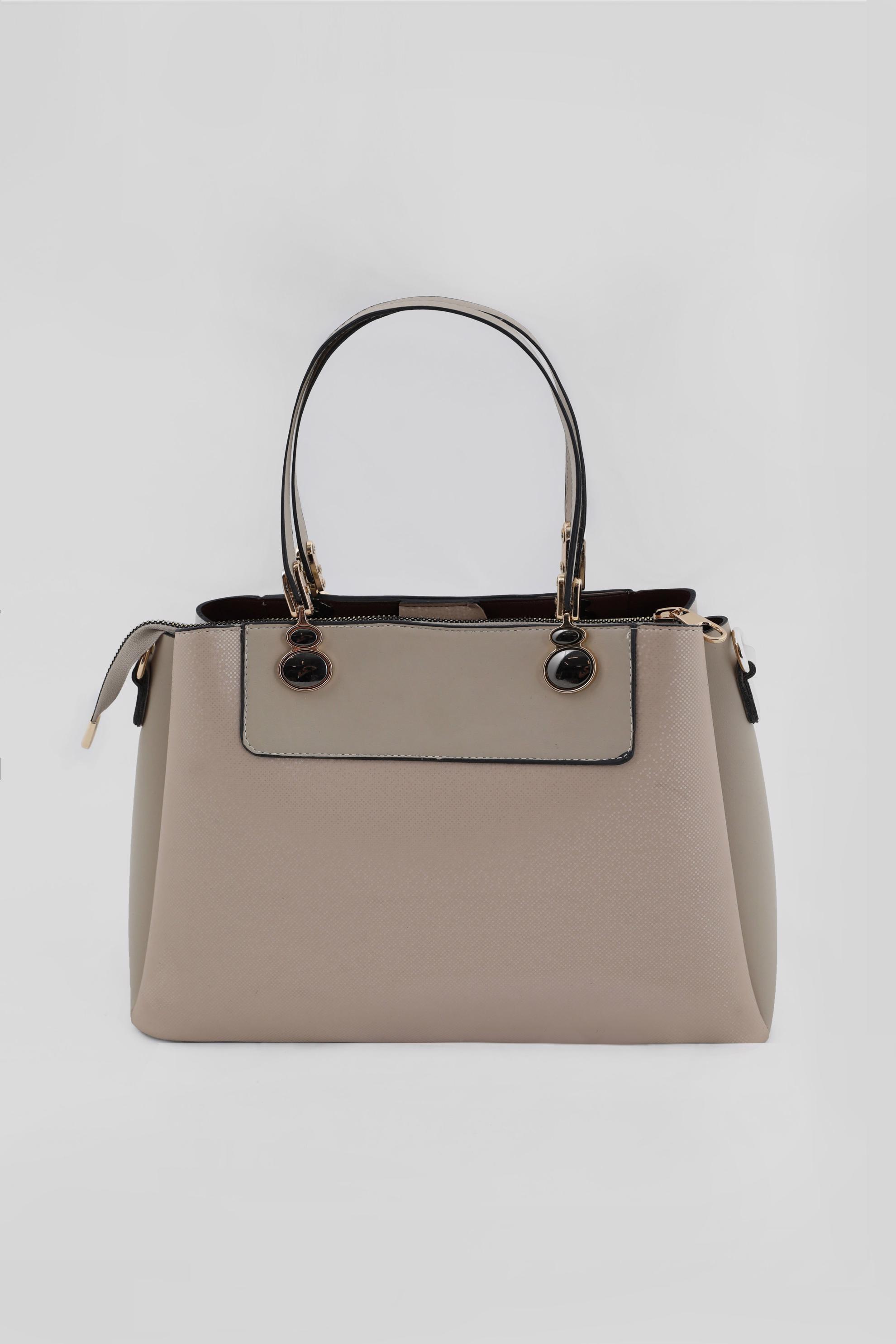 Tesettür giyim BEJ ALVİNA ÇANTA 5040 