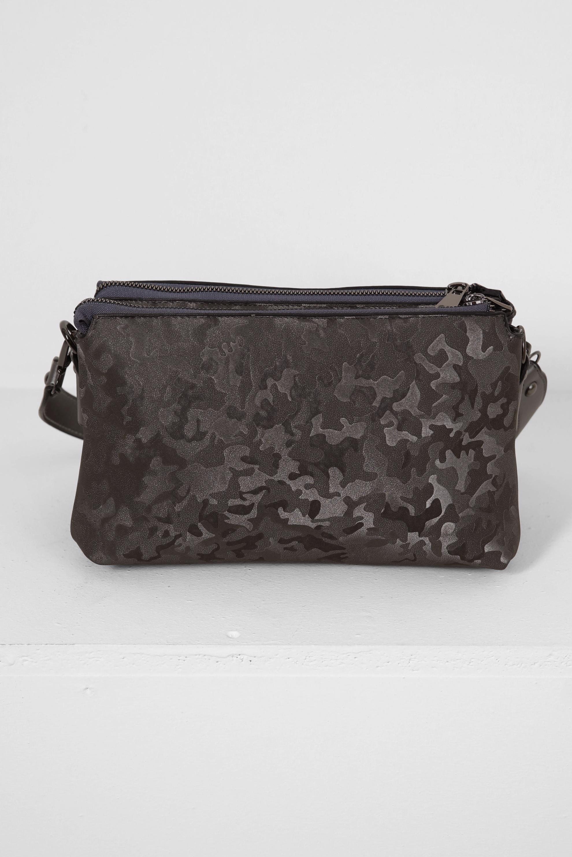 Tesettür giyim BEJ ALVİNA FERMUARLI DESENLİ ÇANTA 5125