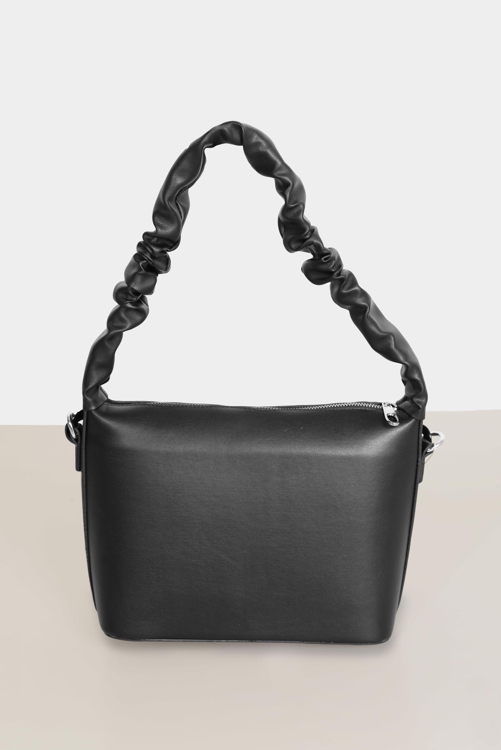 Tesettür giyim SİYAH ALVİNA ZİNCİR DETAYLI ÇANTA 6005 