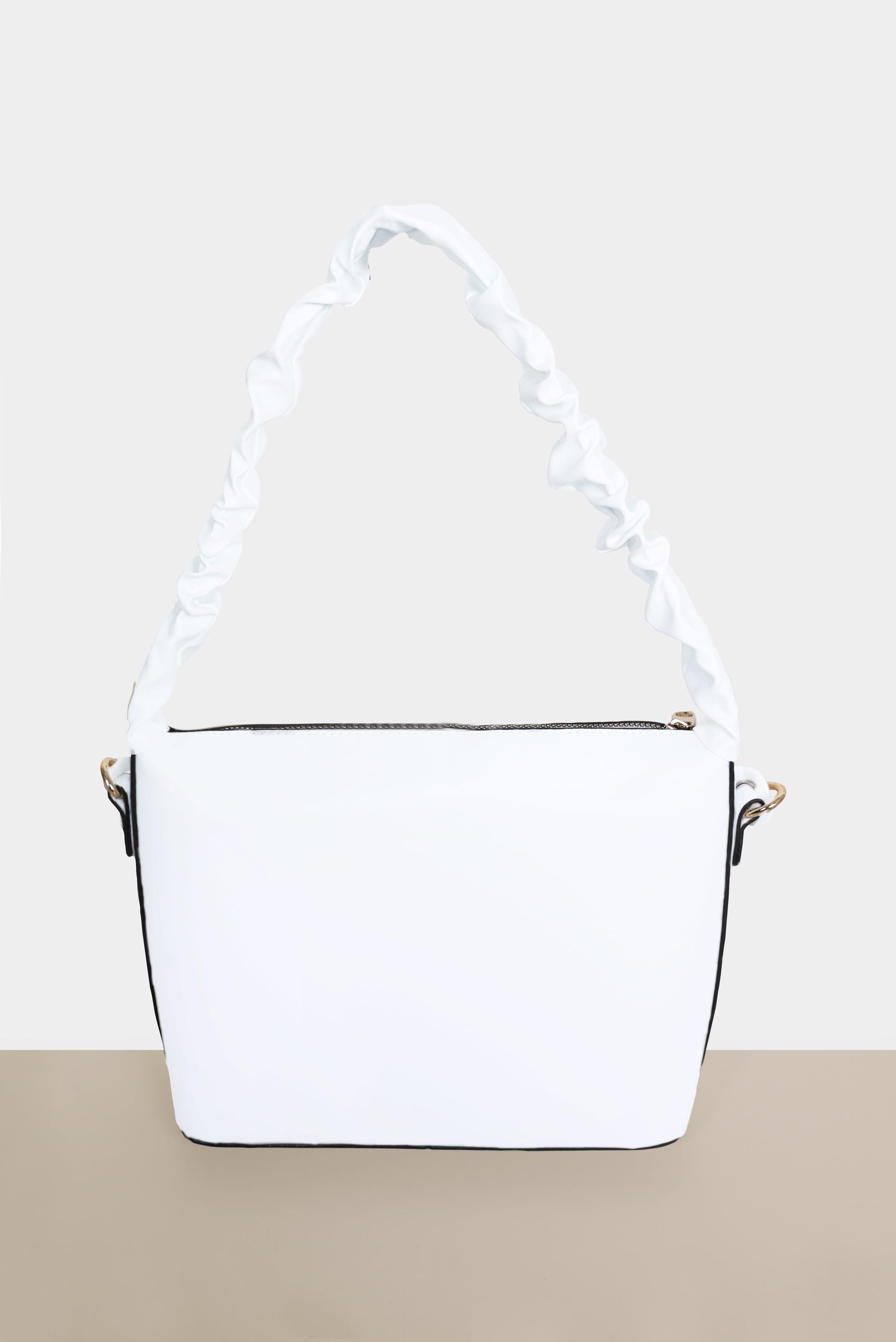 Hijab clothing WHITE ALVİNA CHAIN DETAIL BAG 6005 