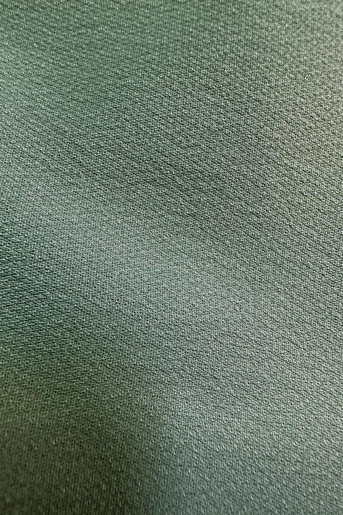 Tesettür giyim YEŞİL YAKASI BAĞLAMALI DÜĞME DETAYLI AEROBİN ELBİSE 42725