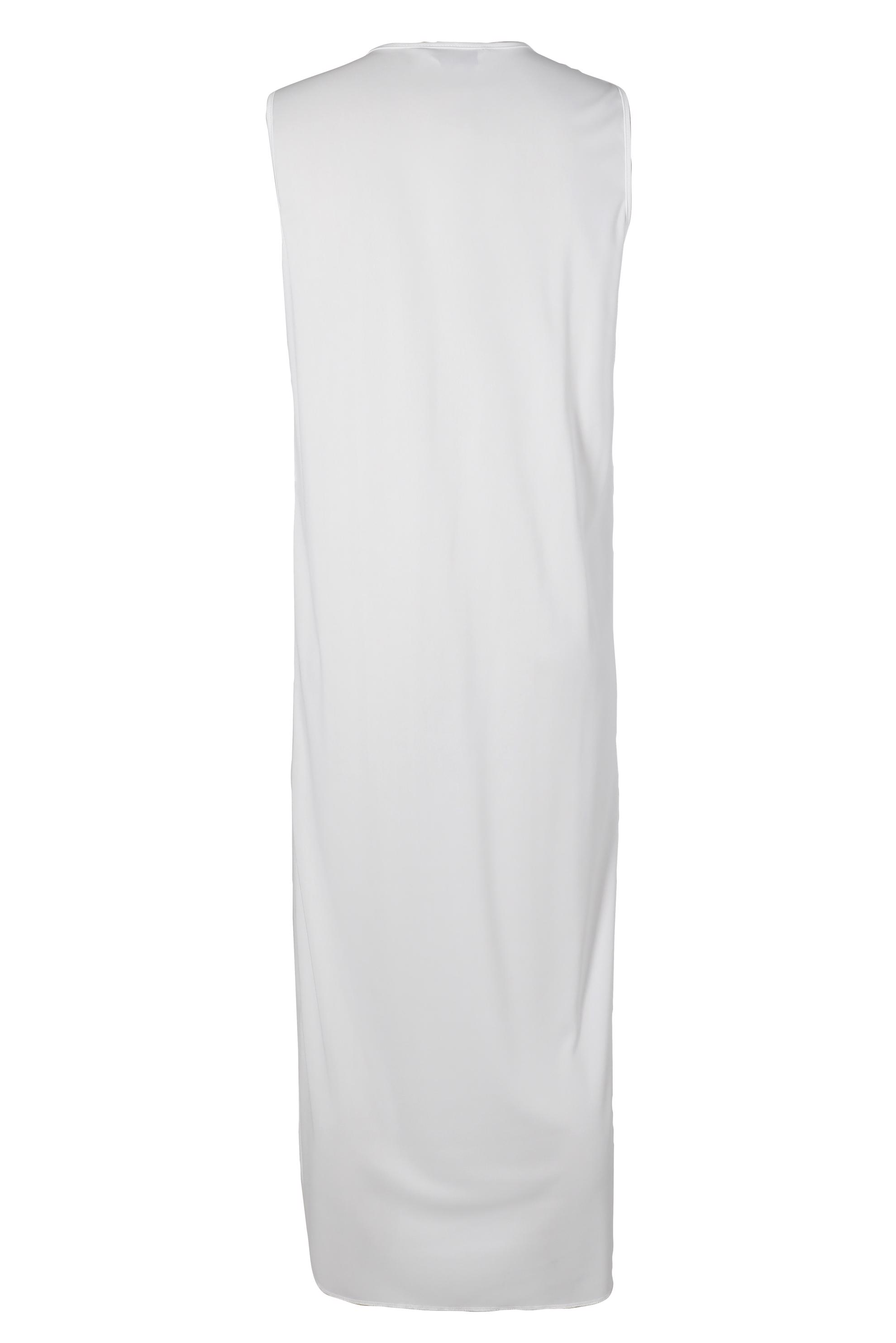 Tesettür giyim BEYAZ KOLSUZ ELBİSE ASTARI 42931