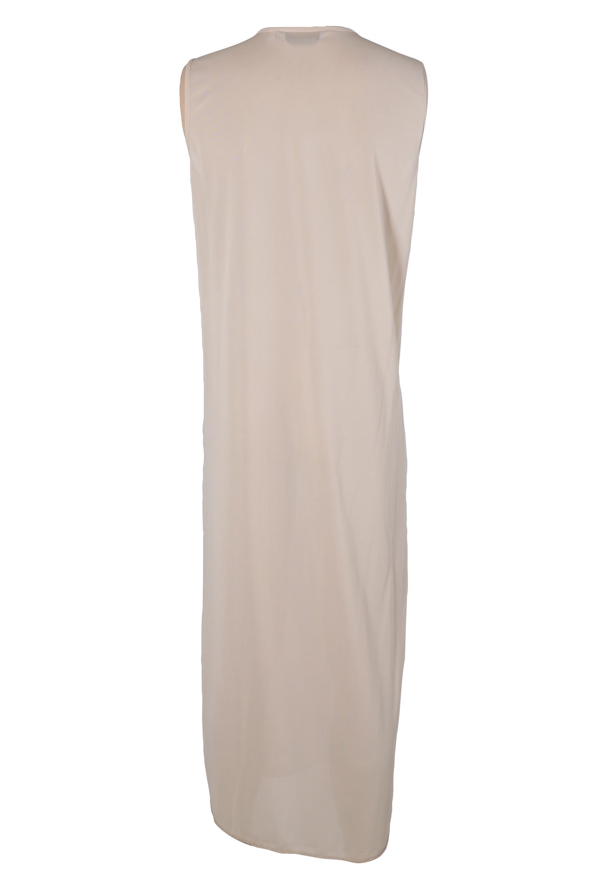 Tesettür giyim BEJ KOLSUZ ELBİSE ASTARI 42931