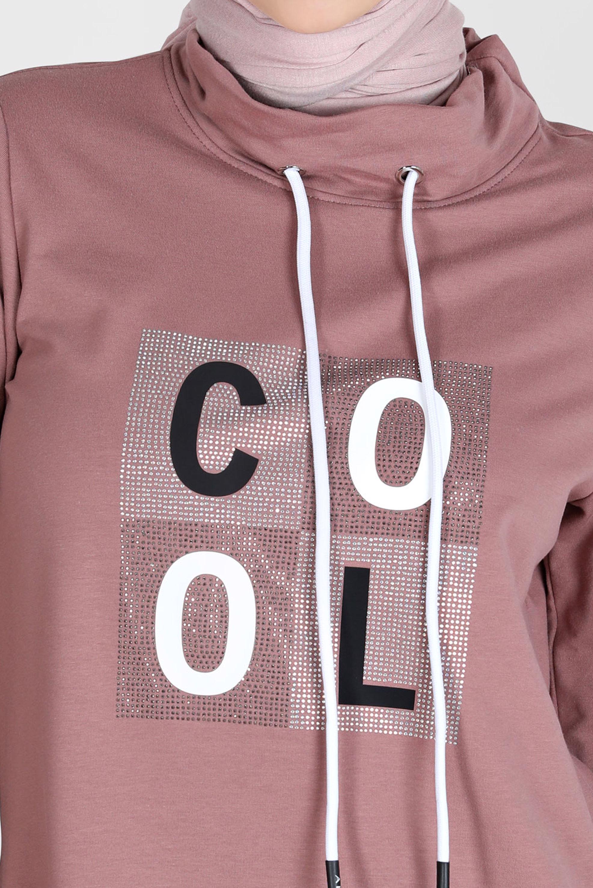 Vêtements hijab ROSE ROBE DE SURVÊTEMENT IMPRIMÉ GEMME 42678