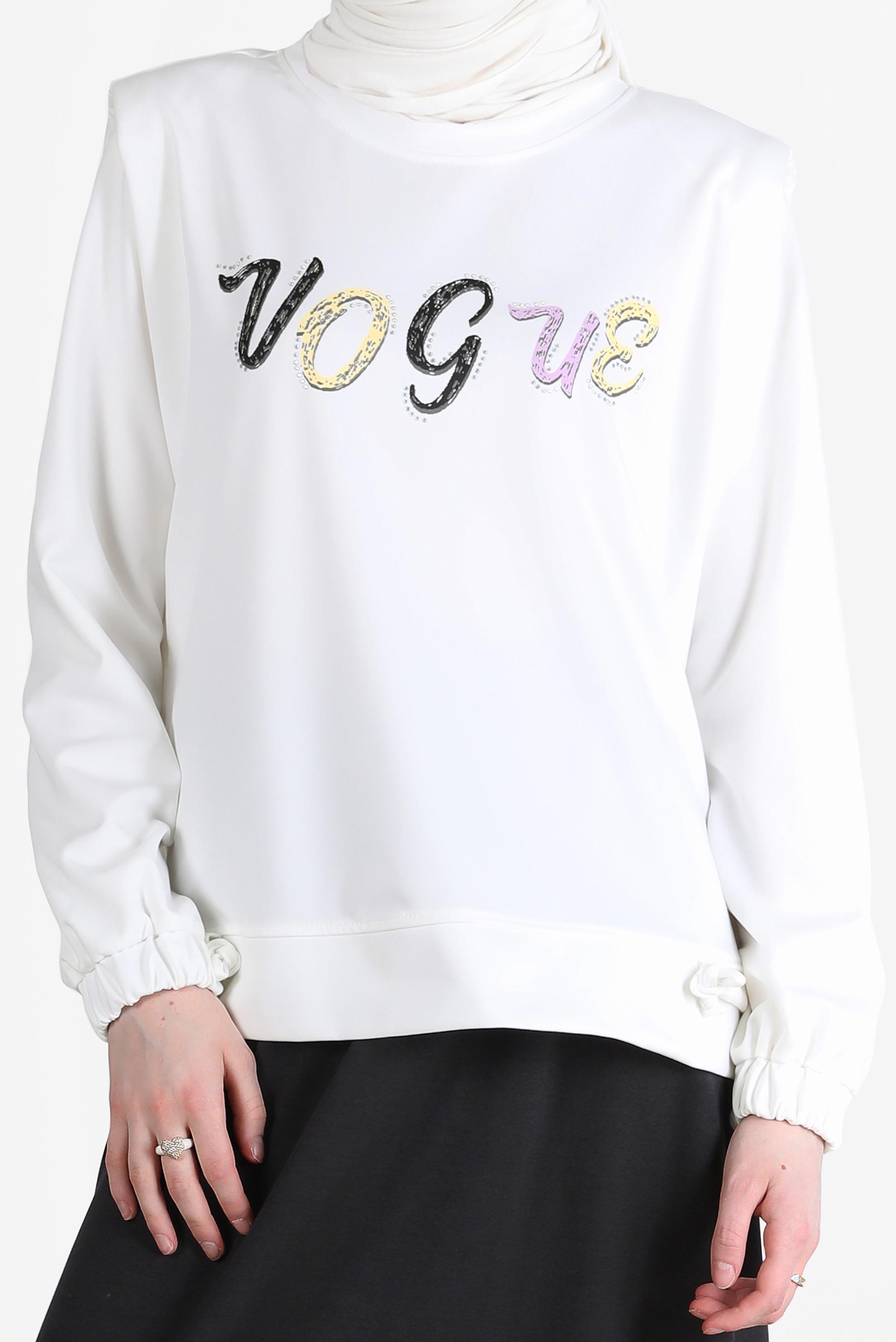 Vêtements hijab NOIR COSTUME JUPE 2 PIÈCES IMPRIMÉ 42715