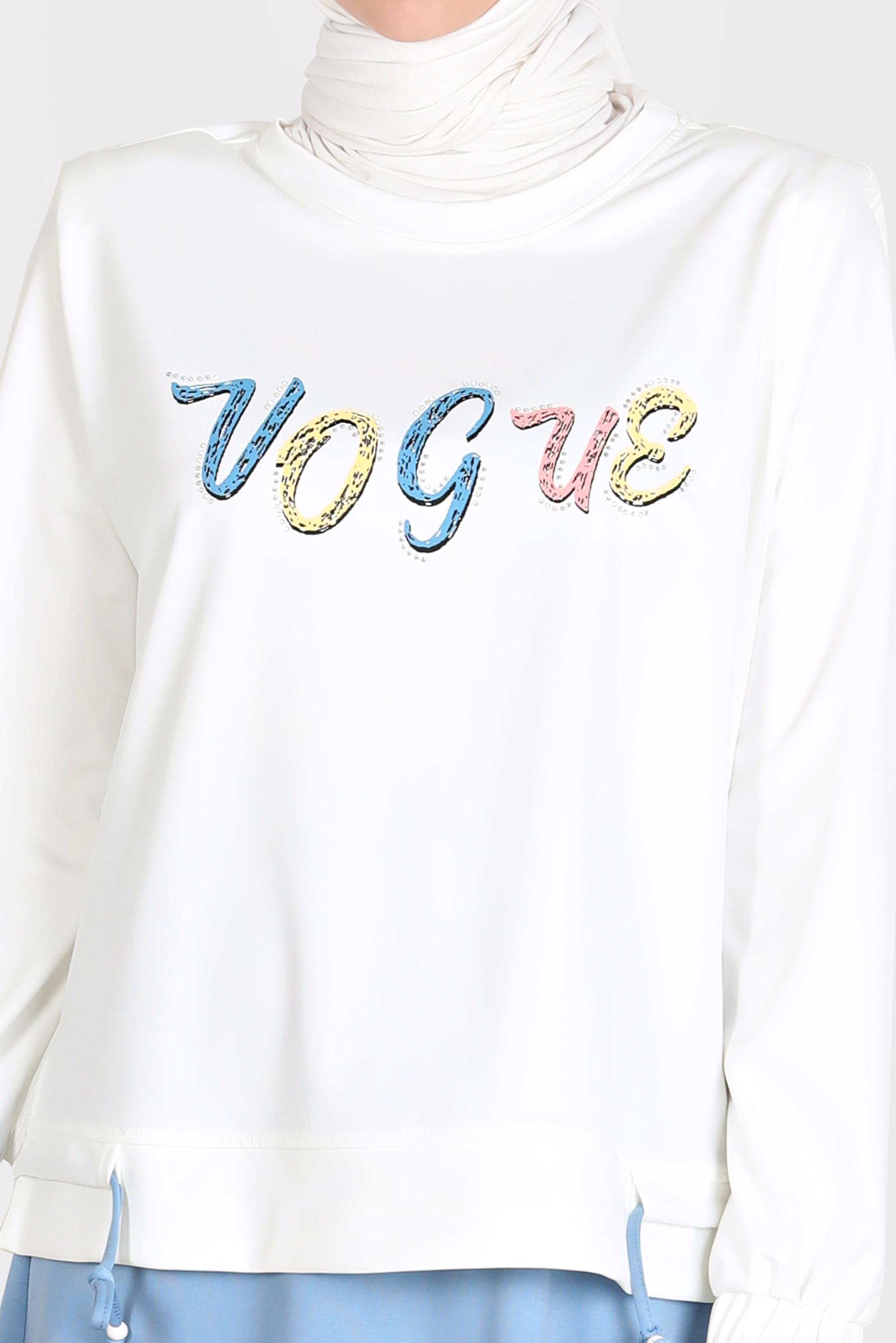 Vêtements hijab BLEU COSTUME JUPE 2 PIÈCES IMPRIMÉ 42715