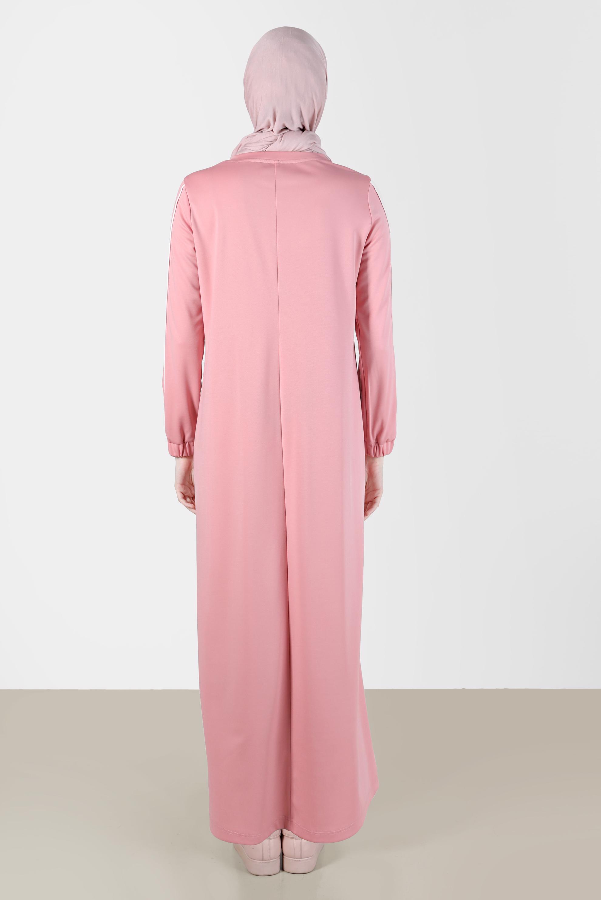 Hijab clothing POWDER GEM PRINTED TRACKSUIT DRESS 42742 