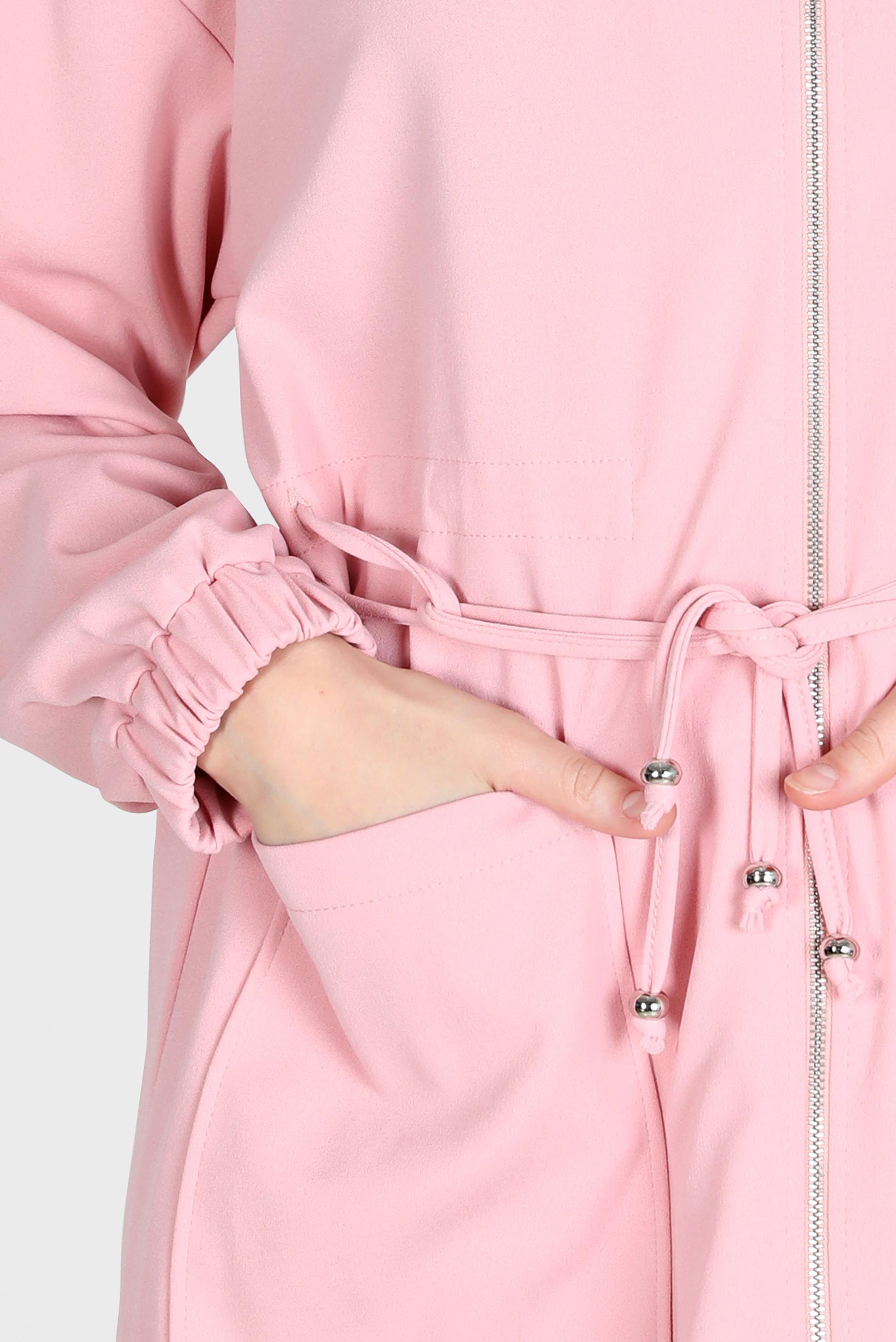 Tesettür giyim PUDRA BELİ BÜZGÜLÜ İKİLİ PANT. EŞOFMAN TAKIM 42773 