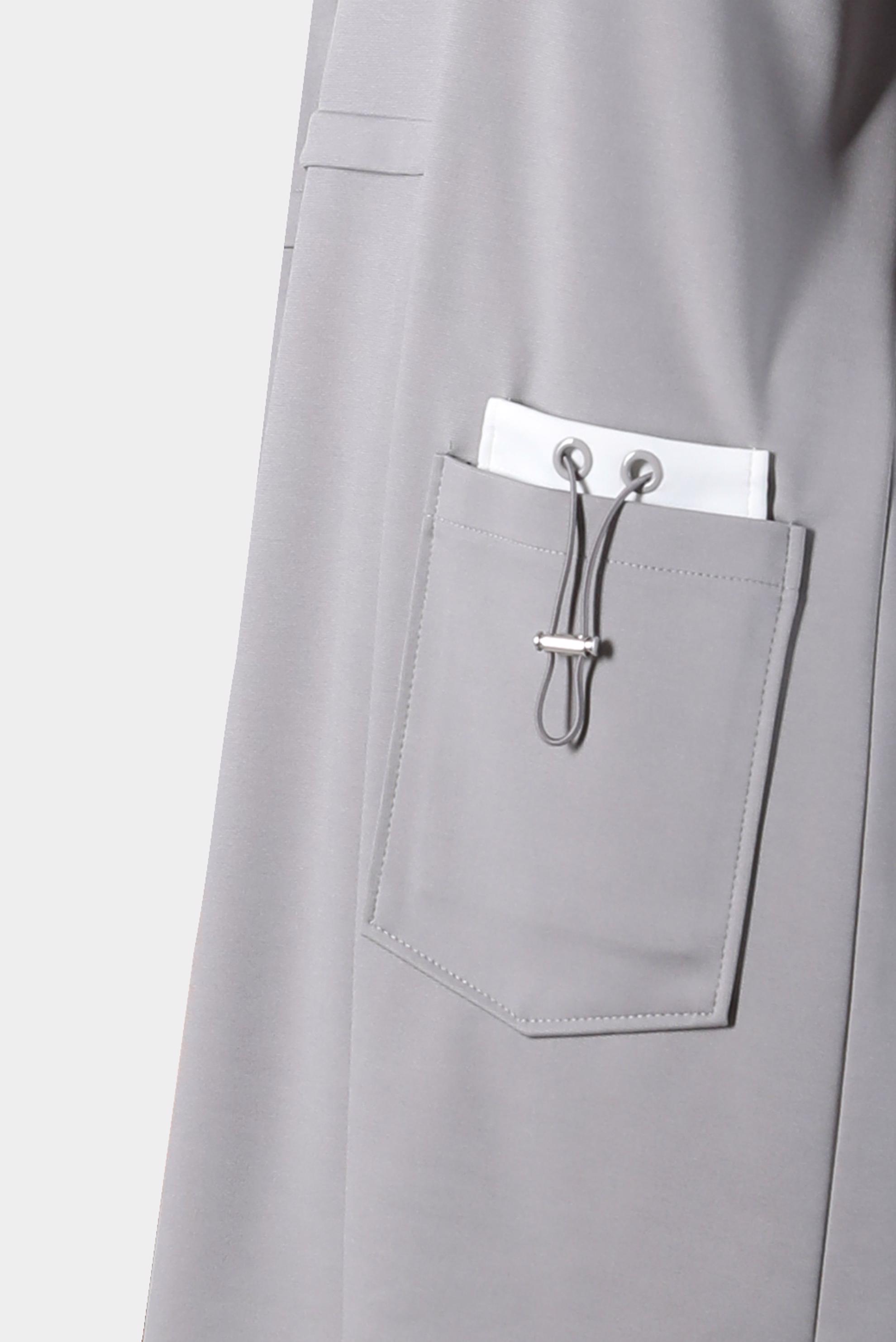 Tesettür giyim GRİ CEP DETAYLI EŞOFMAN TUNİK 42853 