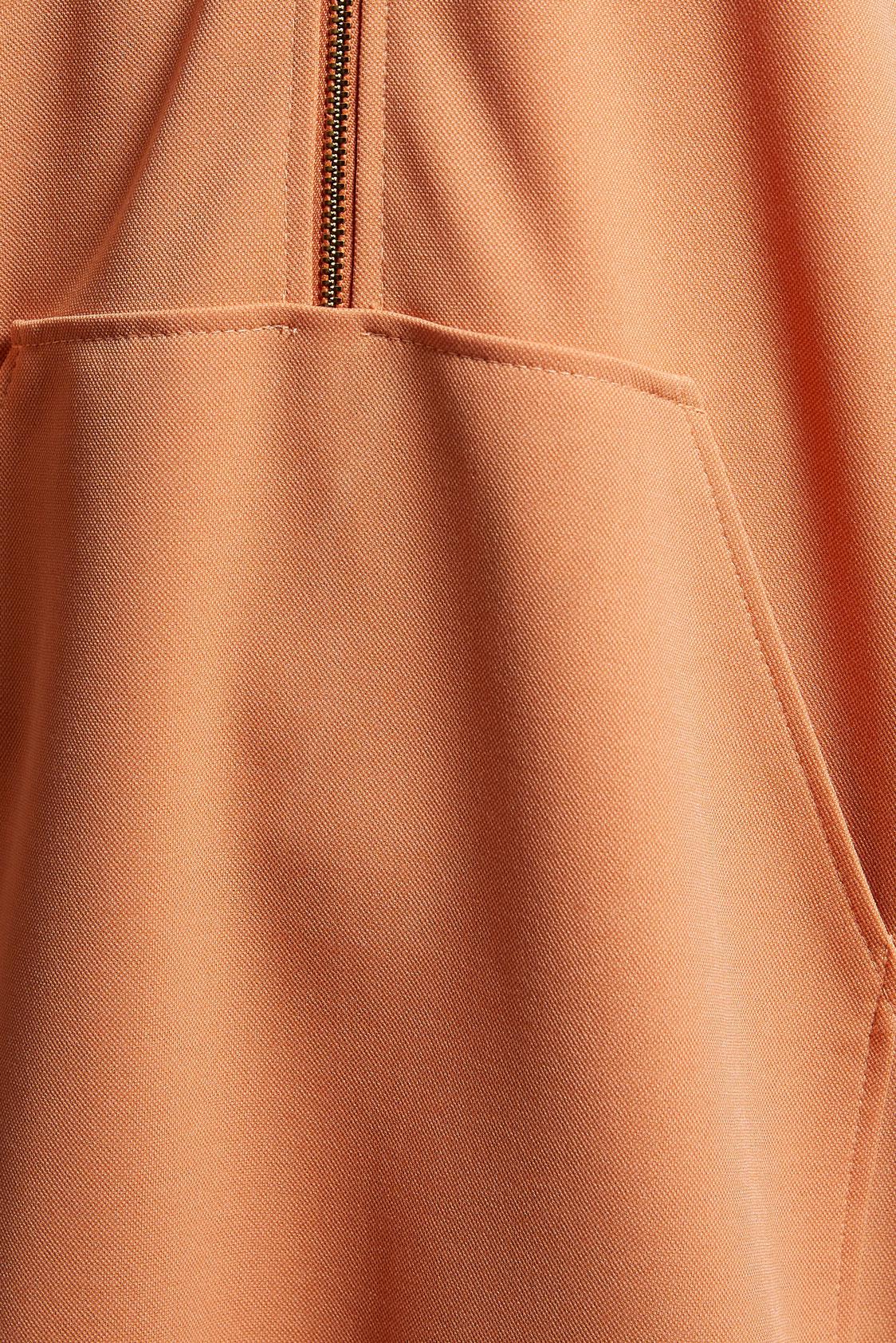 Tesettür giyim TURUNCU KAPÜŞONLU EŞOFMAN TUNİK 42855