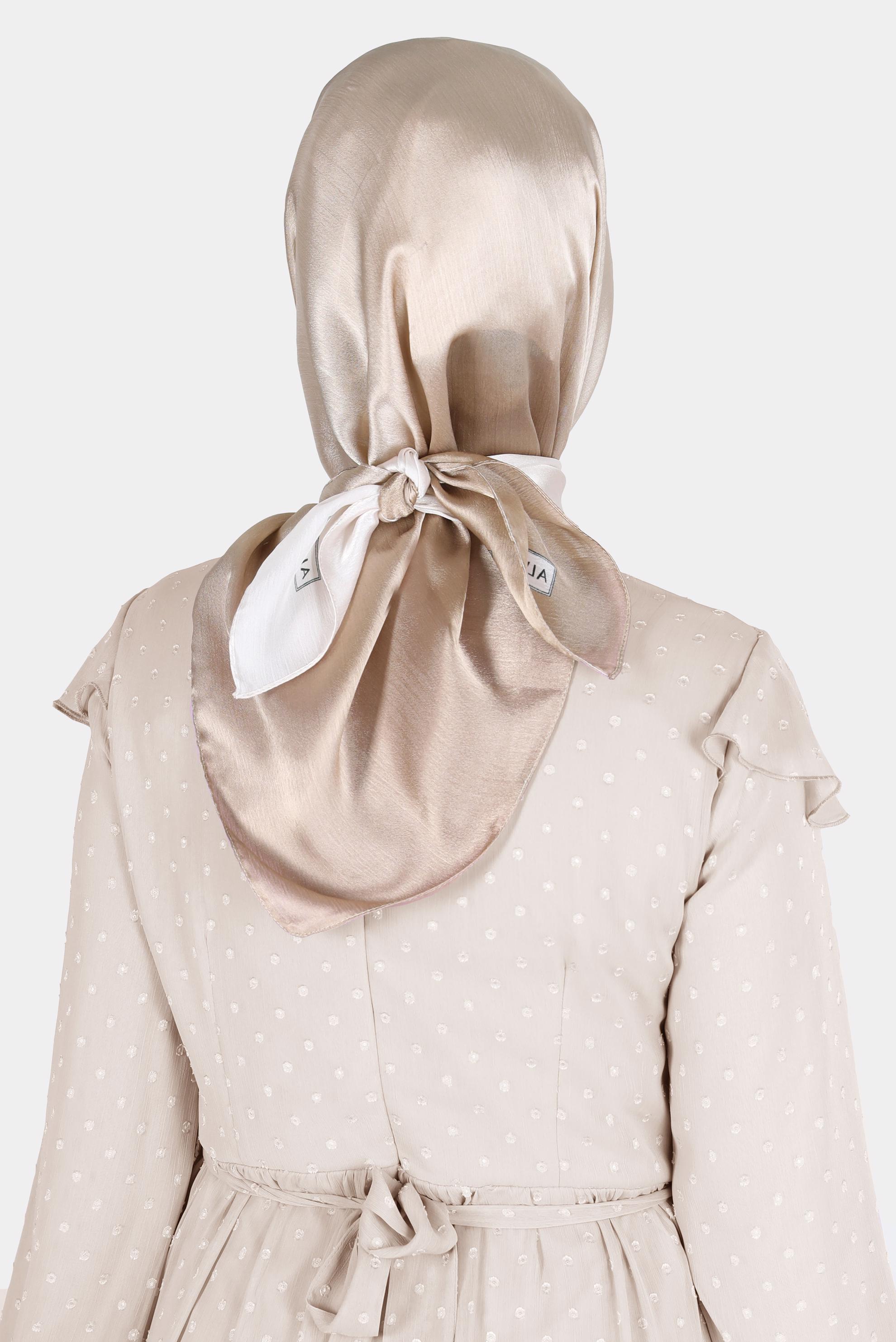 Tesettür giyim ALTIN ALVİNA DİJİTAL SURA EŞARP 8121 