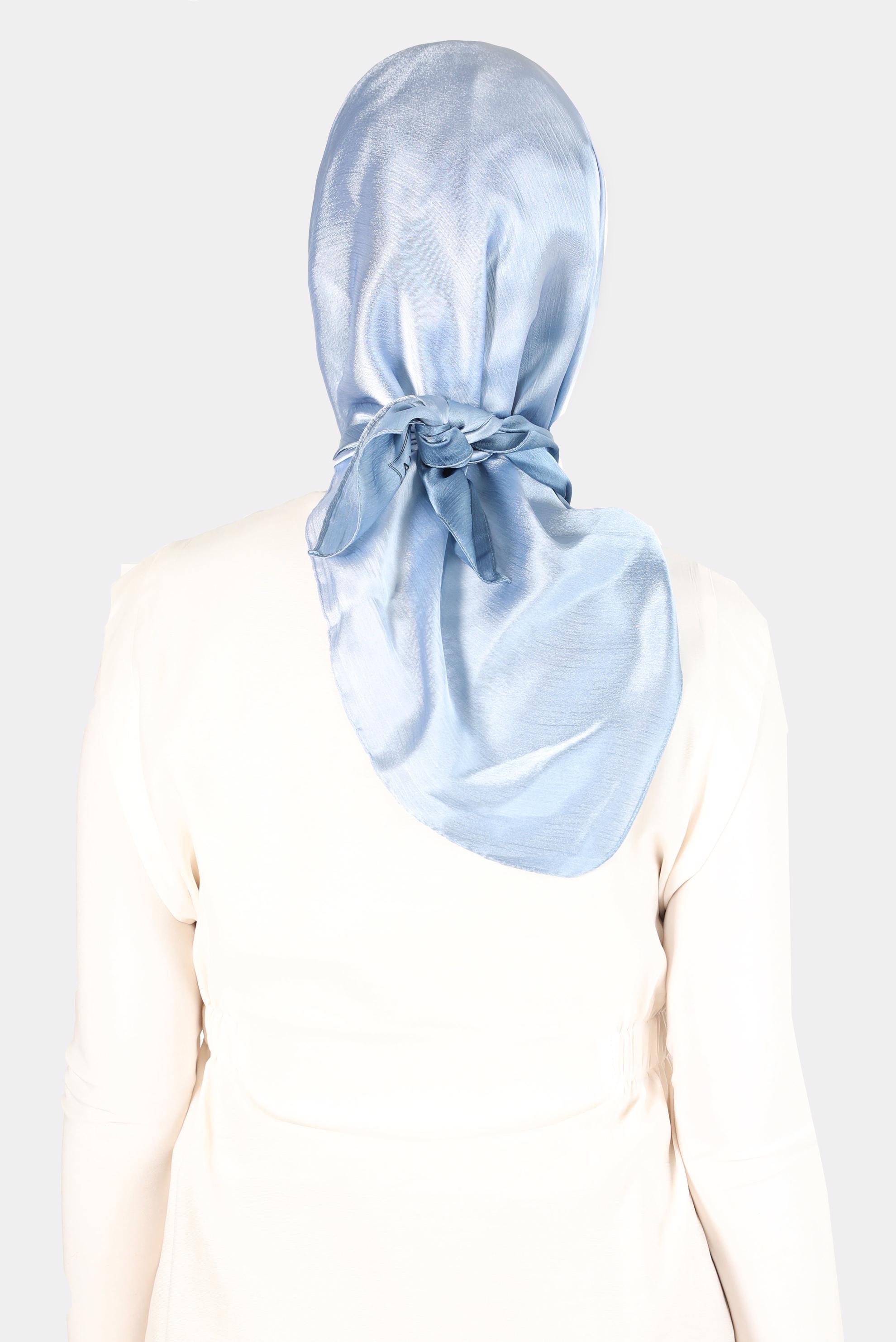 Tesettür giyim LACİVERT ALVİNA DİJİTAL SURA EŞARP 8121 