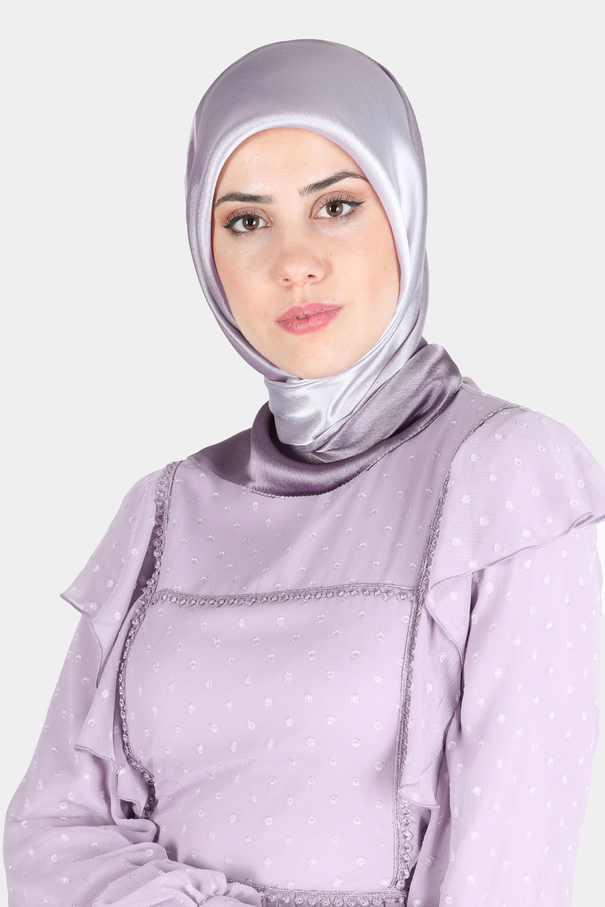 Tesettür giyim MOR ALVİNA DİJİTAL SURA EŞARP 8121 