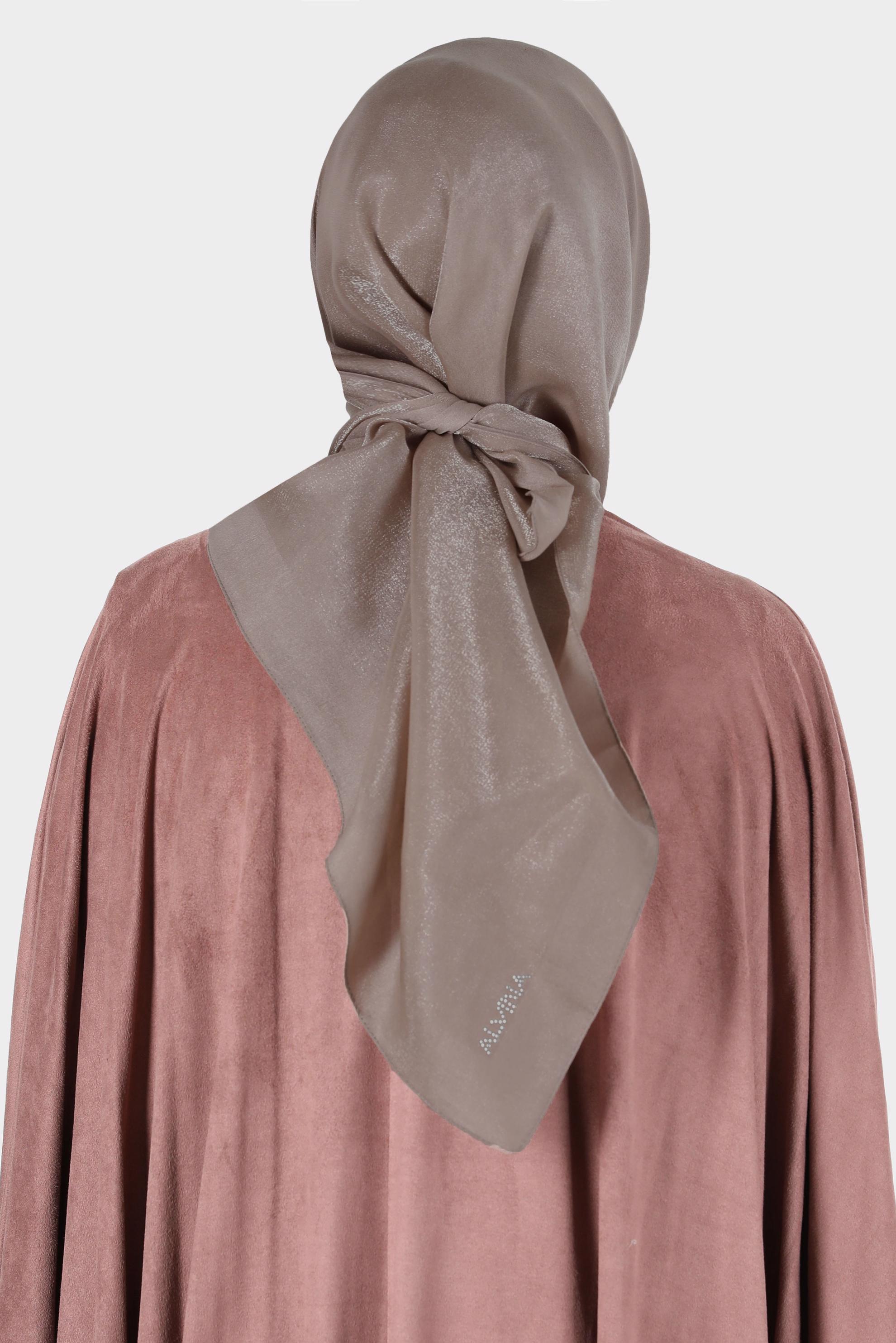 Hijab clothing BEIGE ALVİNA SHINING SCARF 8126