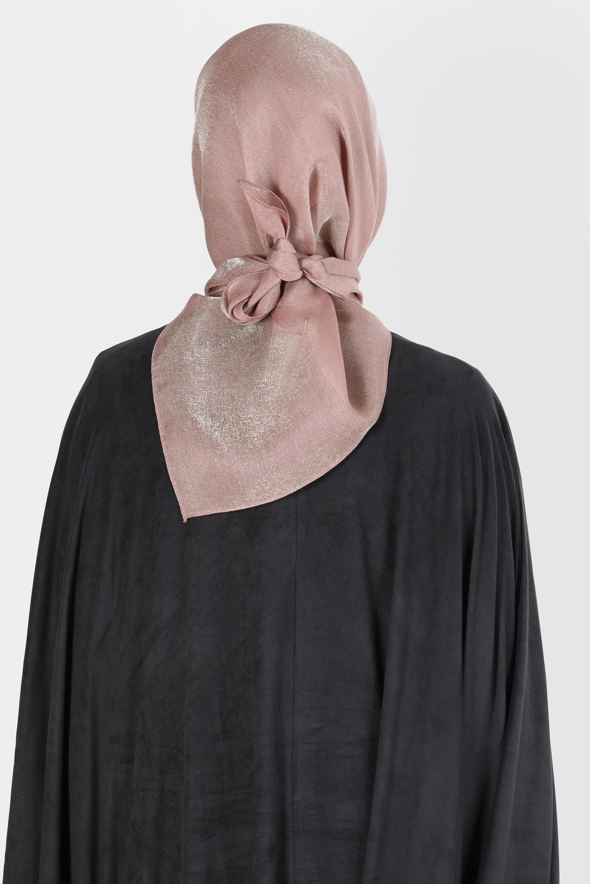 Tesettür giyim BEJ ALVİNA ÜÇİPLİK EFEKTLİ EŞARP 8127 